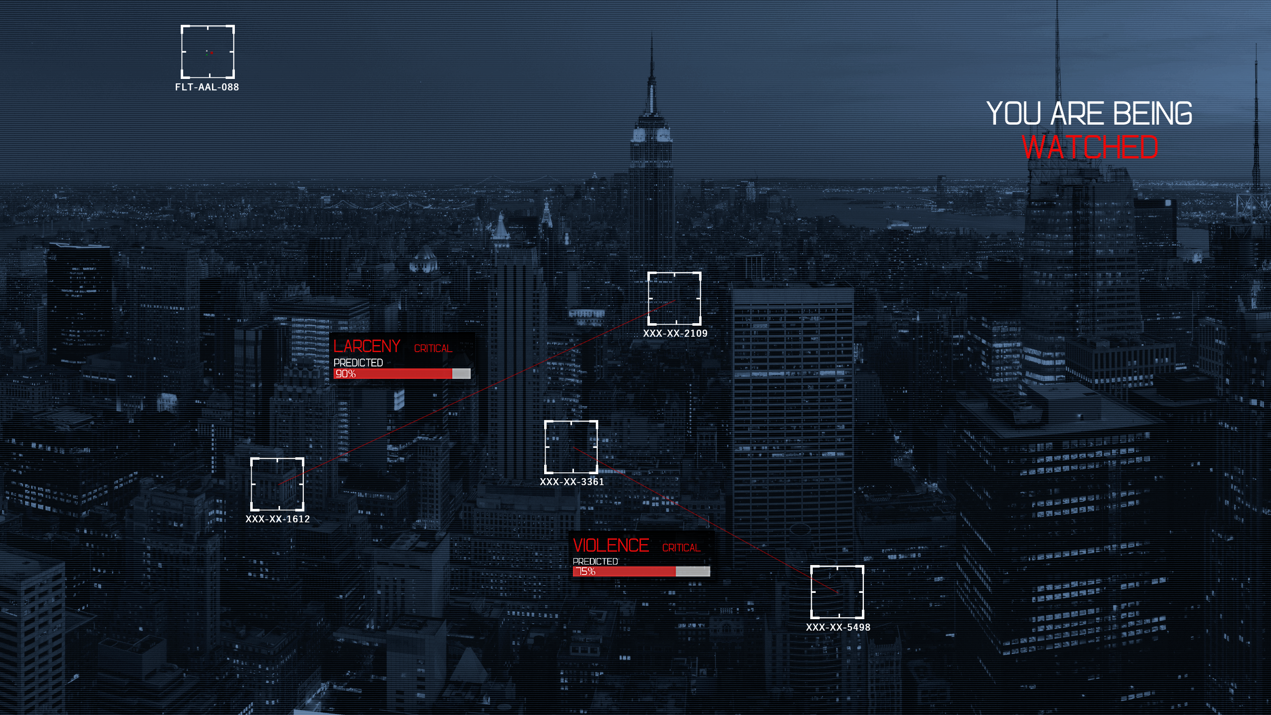 Person of Interest New York City Surveillance HD Wallpaper