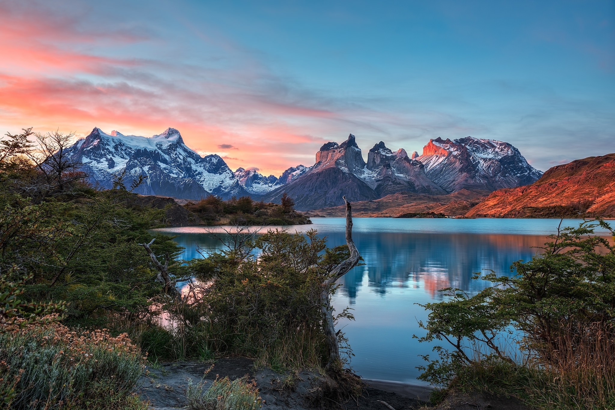  864508 4K 5K 6K Patagonia Torres Del Paine Mountains Chile 