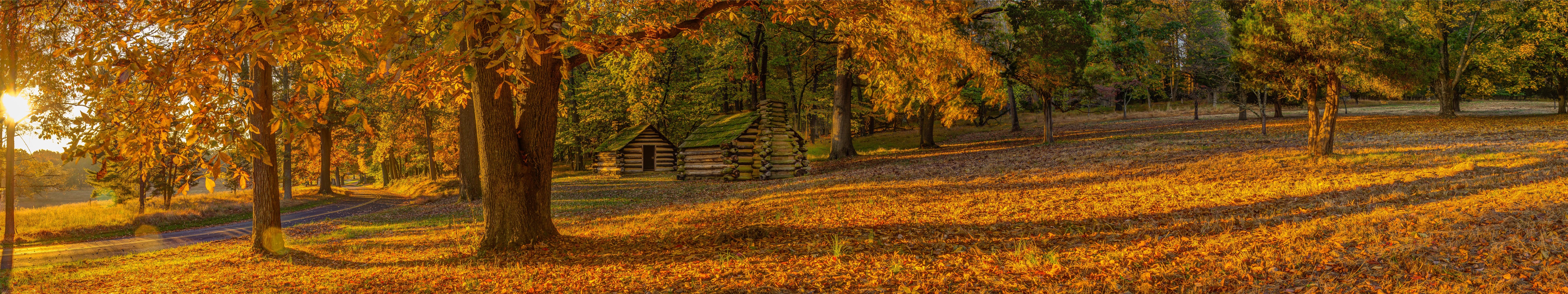 Valley Forge National Historical Park in Autumn HD Wallpaper