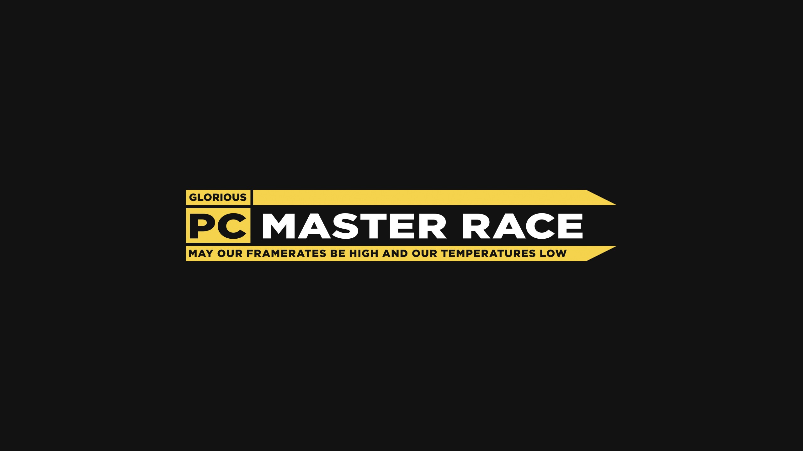 Glorious PC Master Race Framerates HD Wallpaper