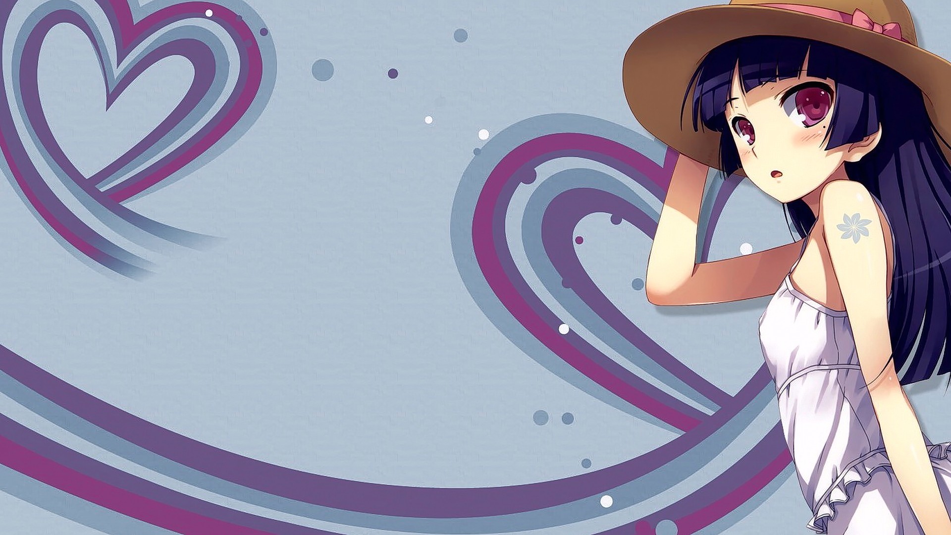 Gokou Ruri in Ore no Imouto ga Konnani Kawaii Wake ga Nai with Hat HD Wallpaper