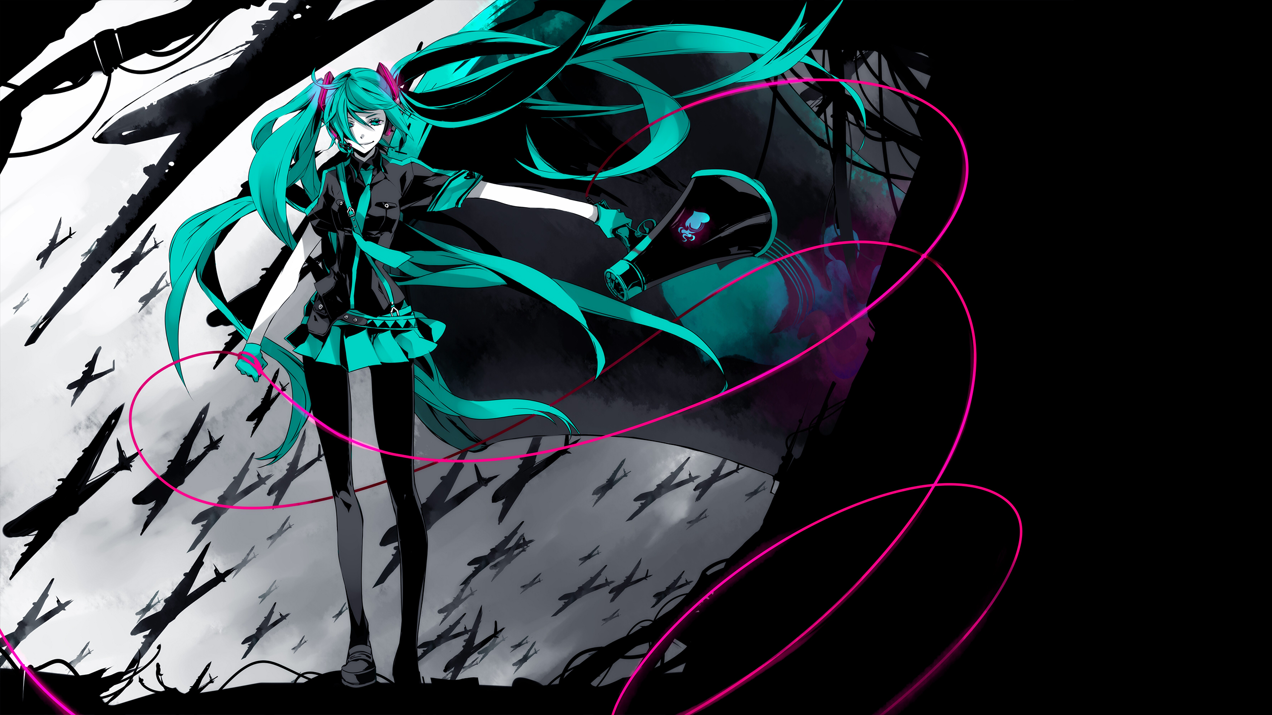 anime, Hatsune Miku HD Wallpaper