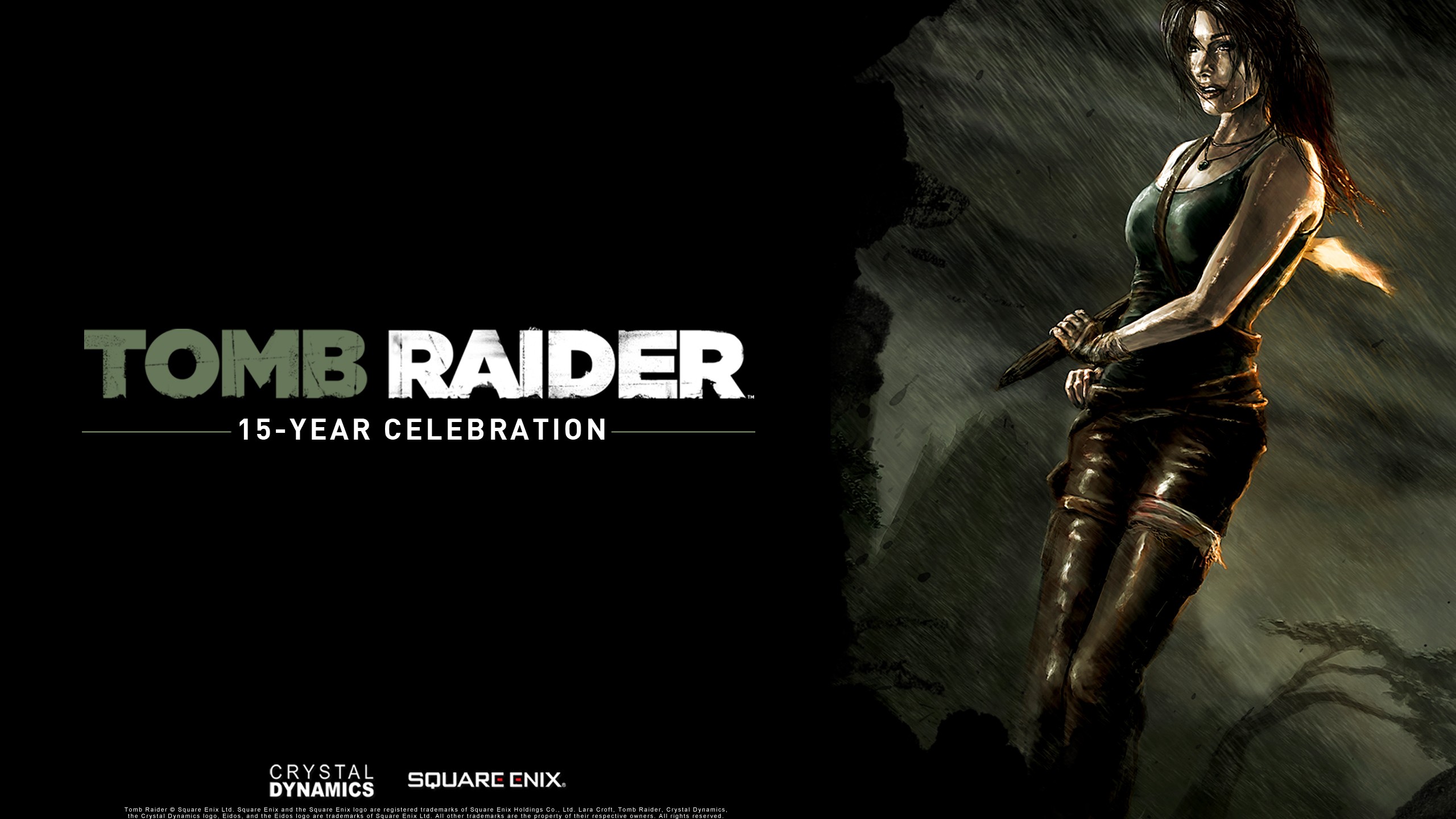 Tomb Raider 15-Year Celebration Lara Croft HD Wallpaper