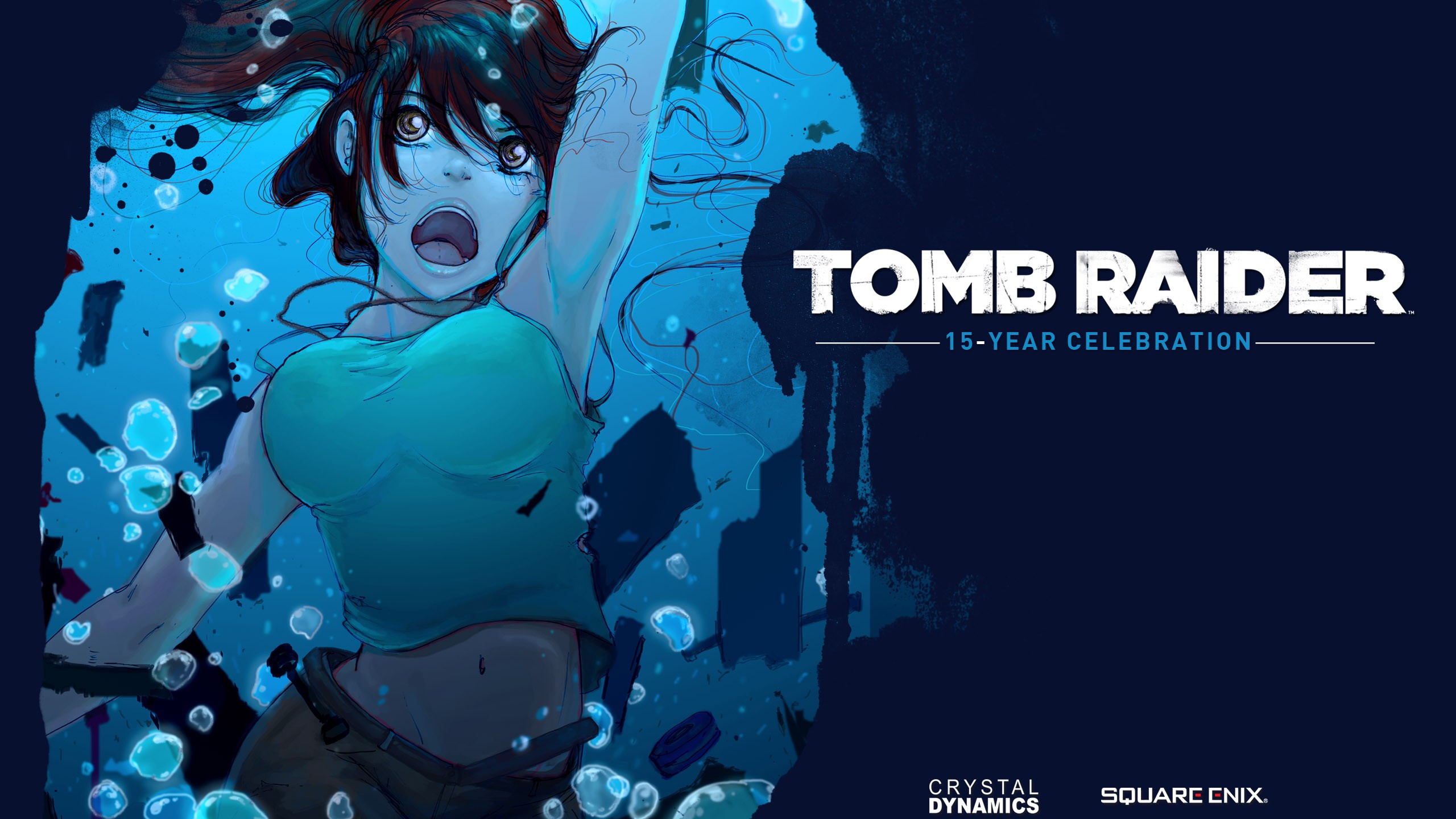 Tomb Raider 15-Year Celebration Art HD Wallpaper