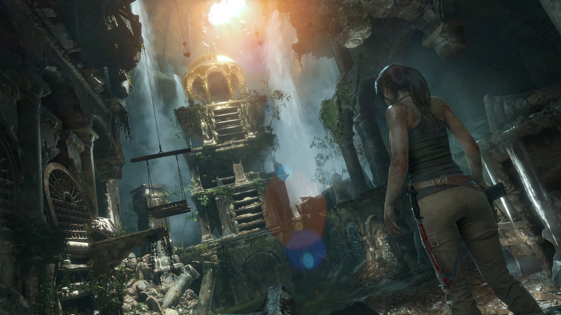 Lara Croft in Rise of the Tomb Raider HD Wallpaper