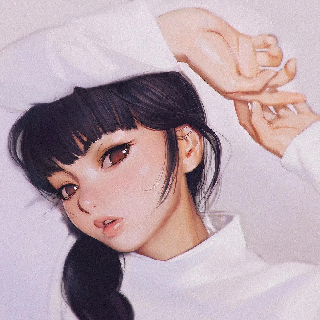 Artwork by Ilya Kuvshinov HD Wallpaper