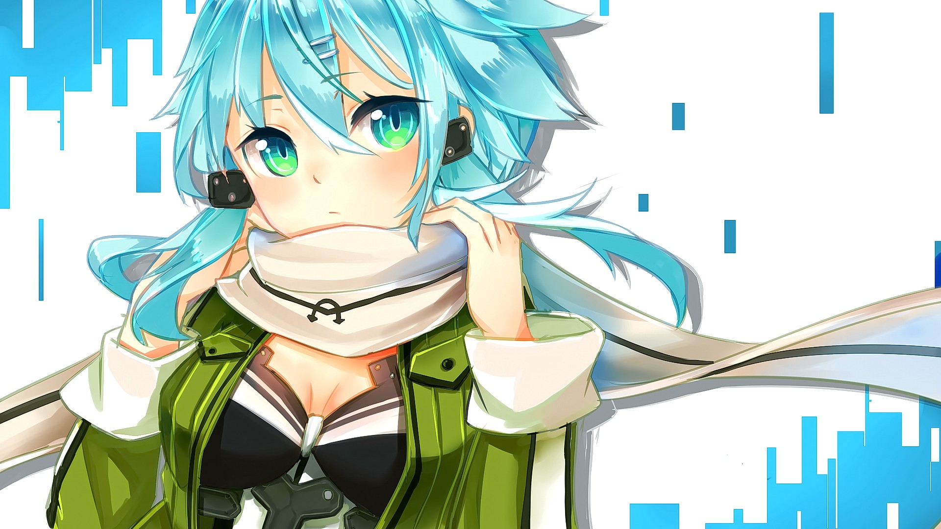 Asada Shino from Sword Art Online HD Wallpaper