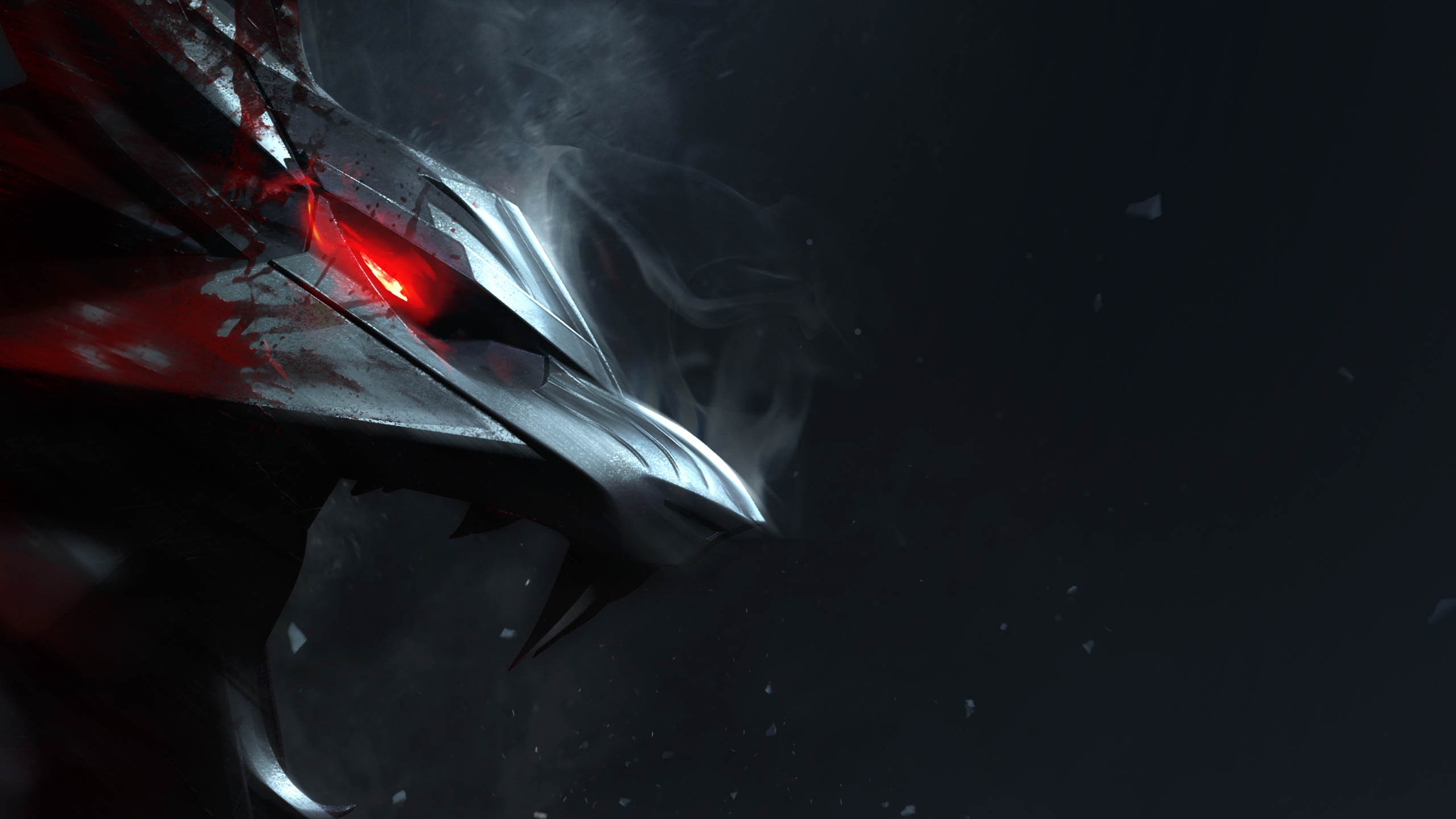The Witcher 3: Wild Hunt Wolf Medallion HD Wallpaper