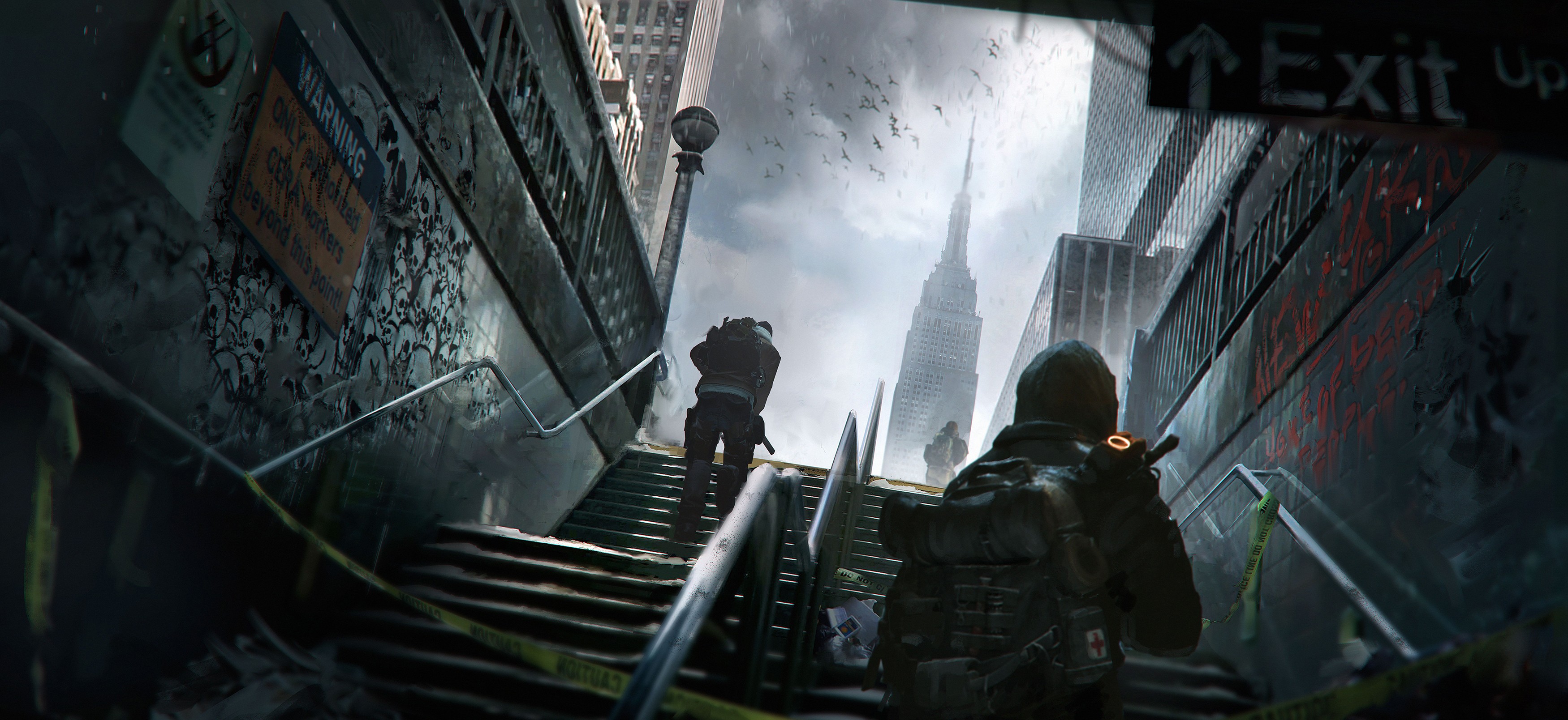 Tom Clancy's The Division artwork of New York City HD Wallpaper