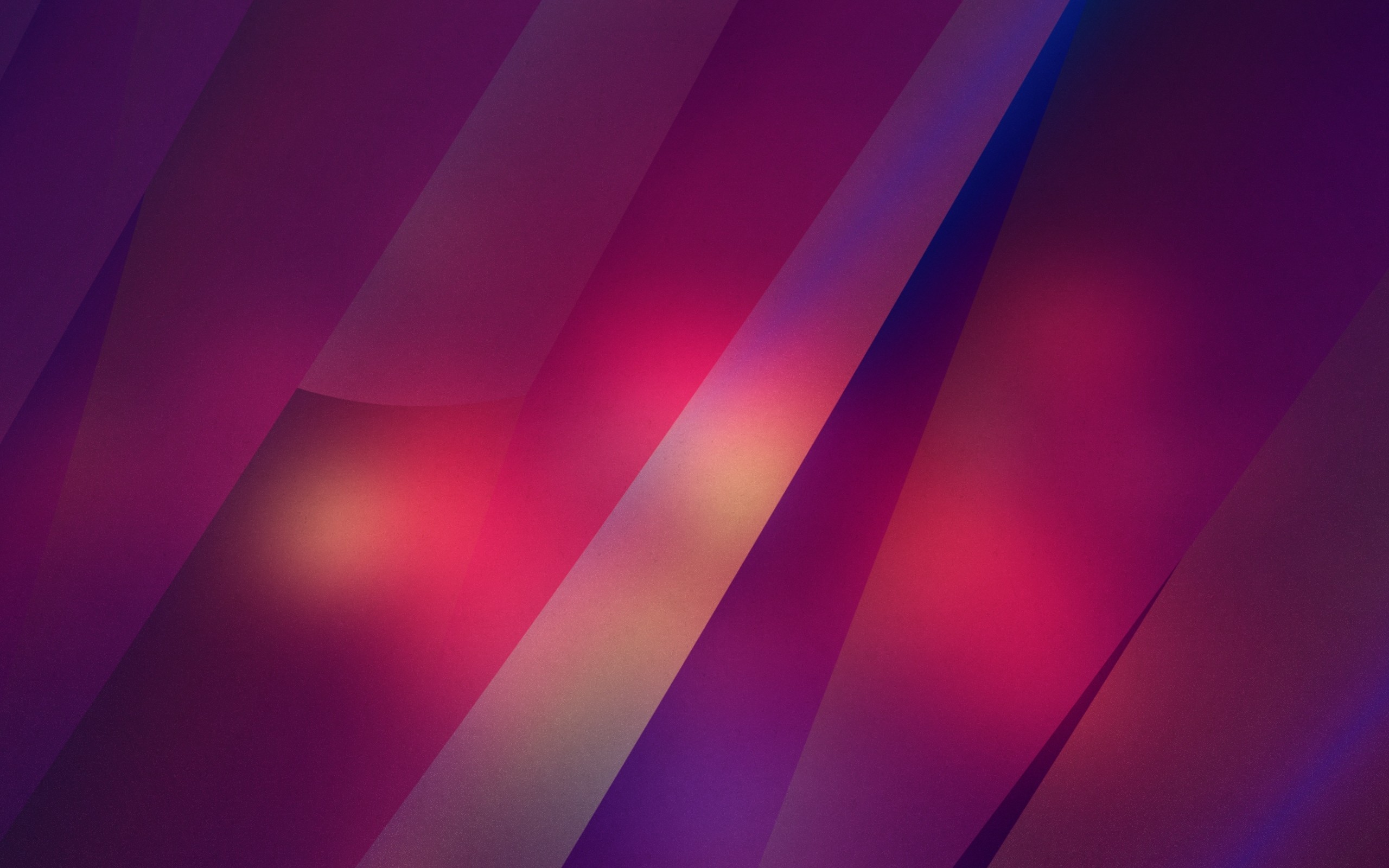 Abstract geometric shapes with purple and pink gradients HD Wallpaper