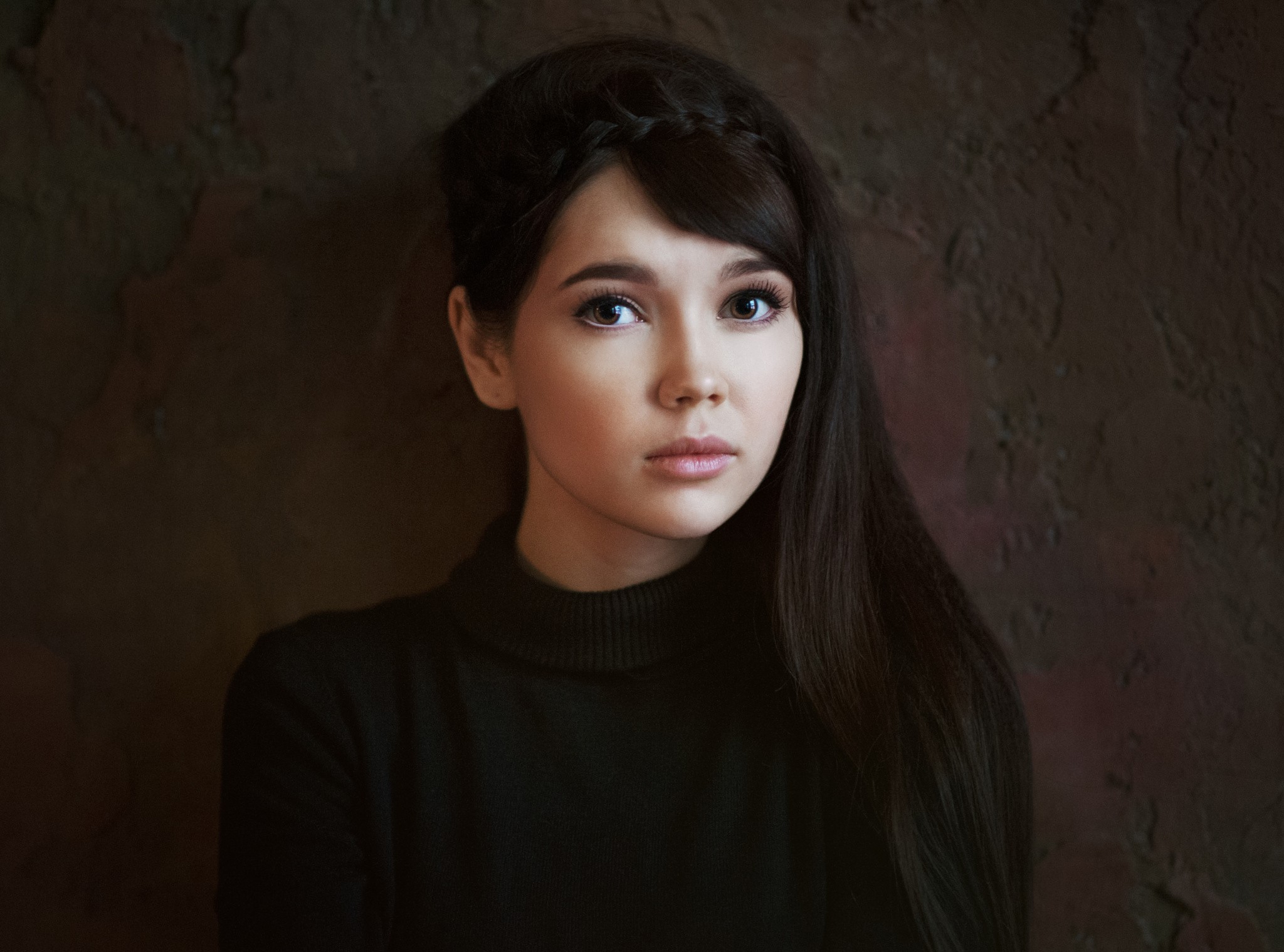 Portrait of Ekaterina Ermakova HD Wallpaper