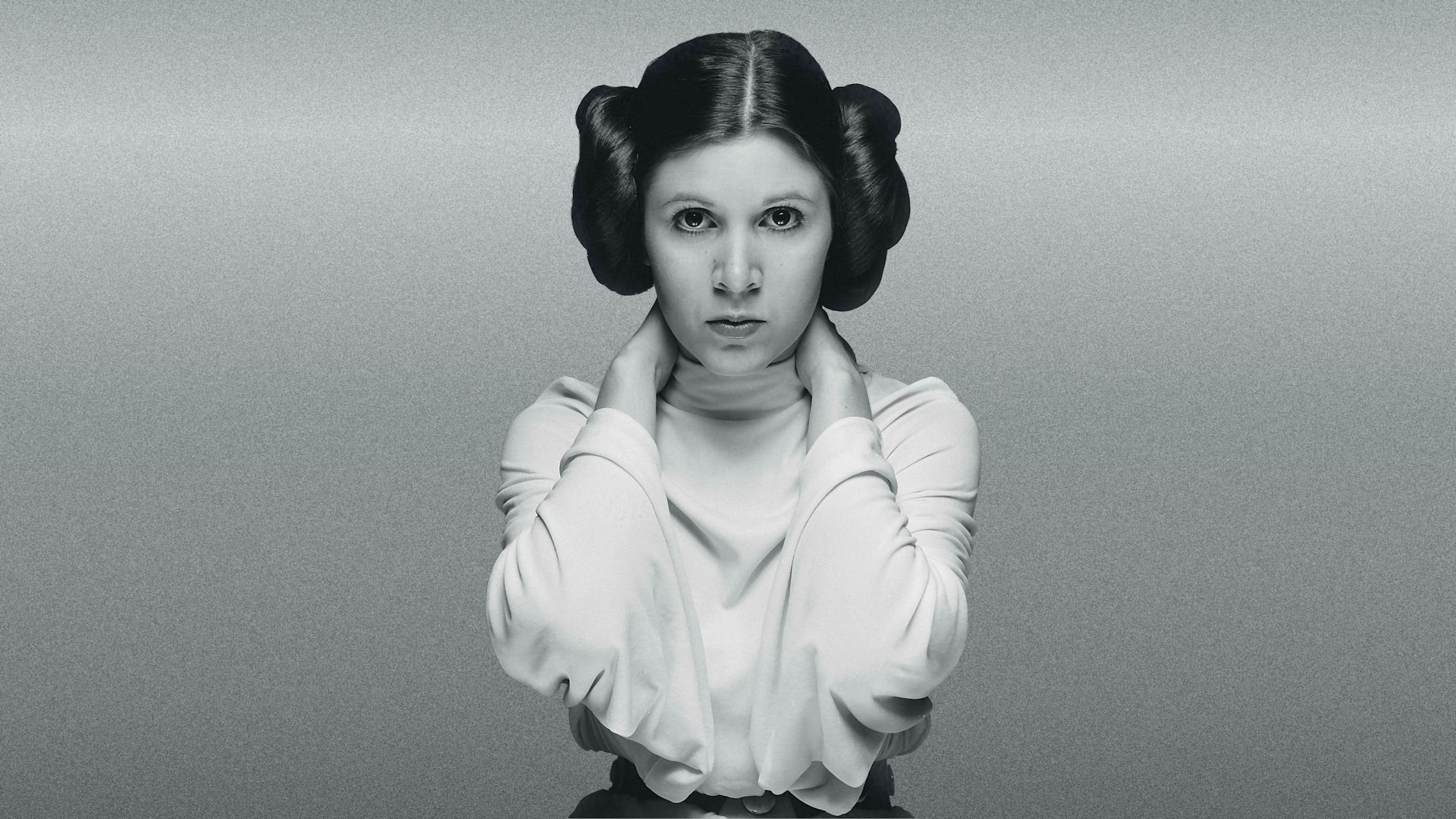 Carrie Fisher as Princess Leia Organa HD Wallpaper