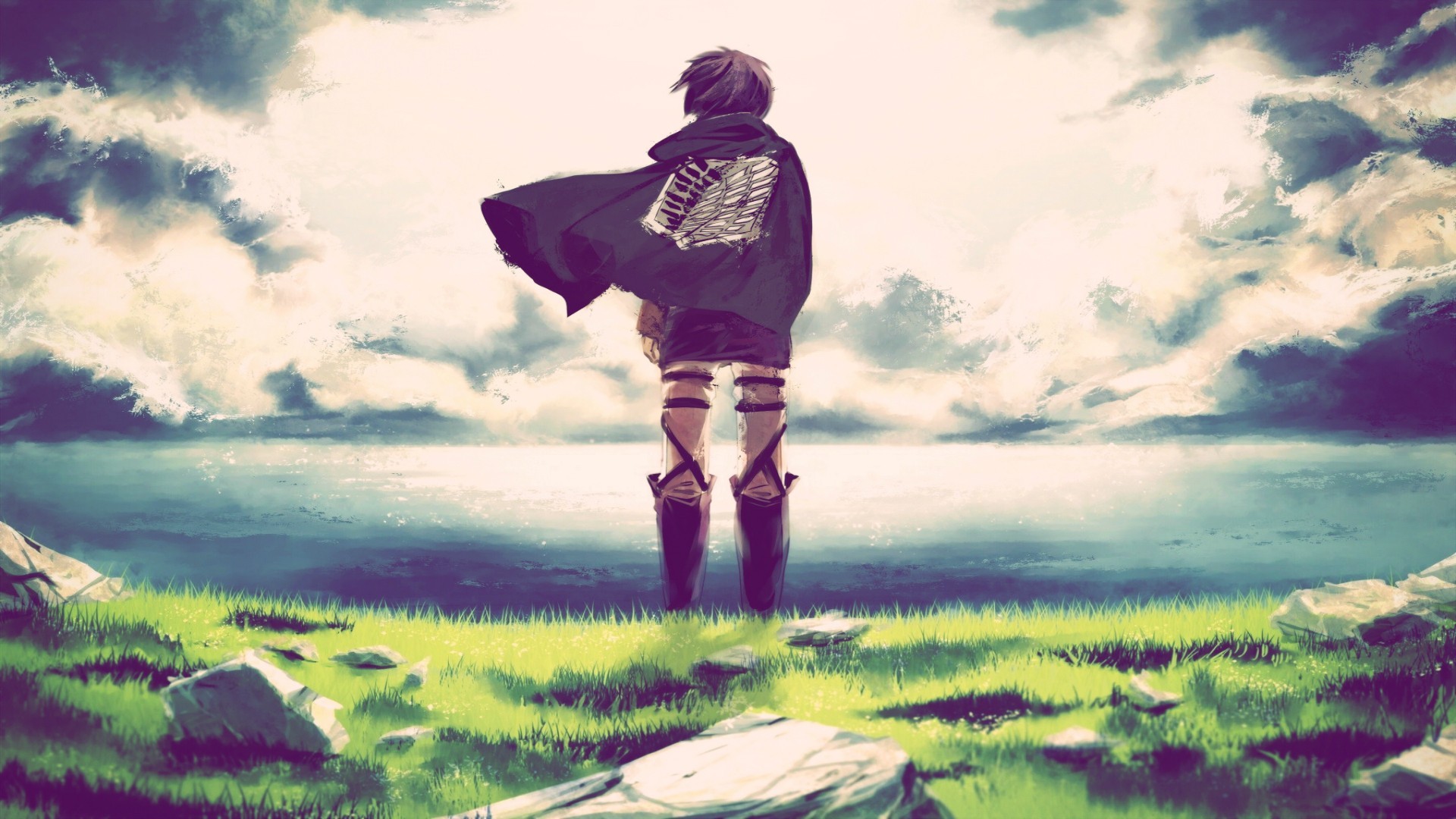 Mikasa Ackerman from Shingeki no Kyojin HD Wallpaper