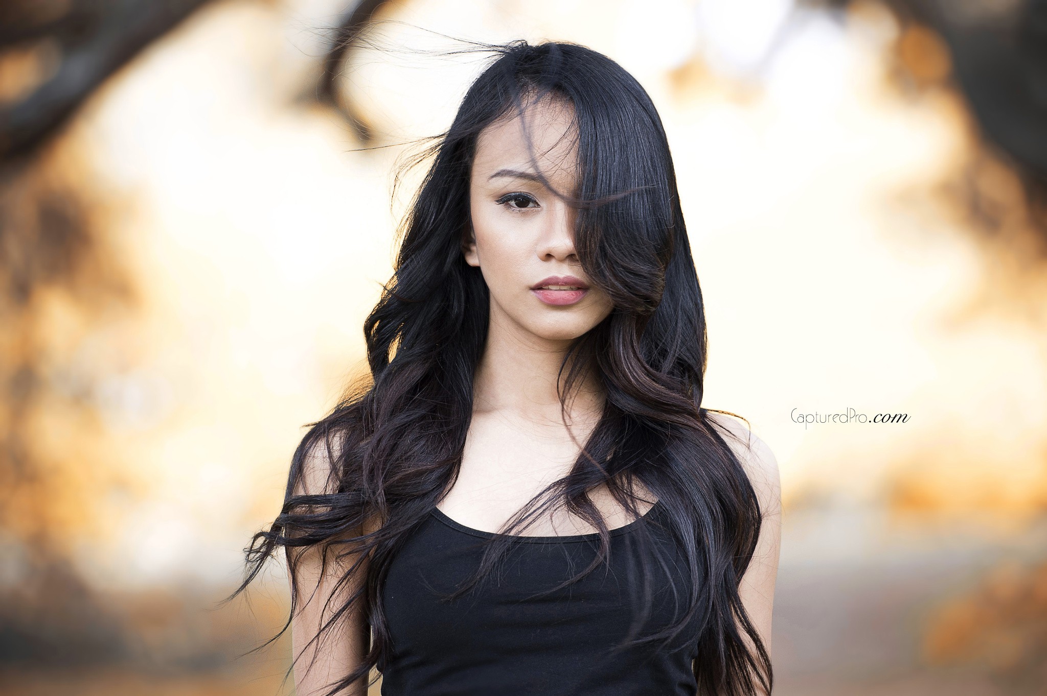 portrait, face, women, Asian HD Wallpaper