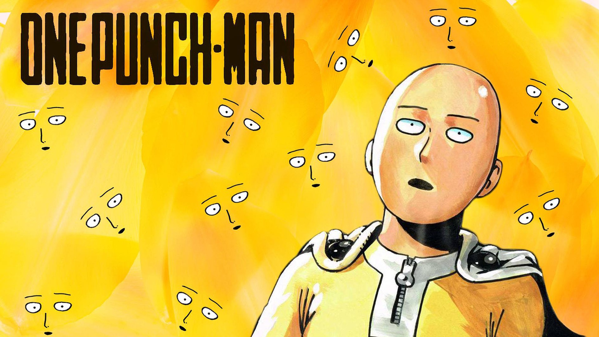 One-Punch Man Saitama Manga HD Wallpaper