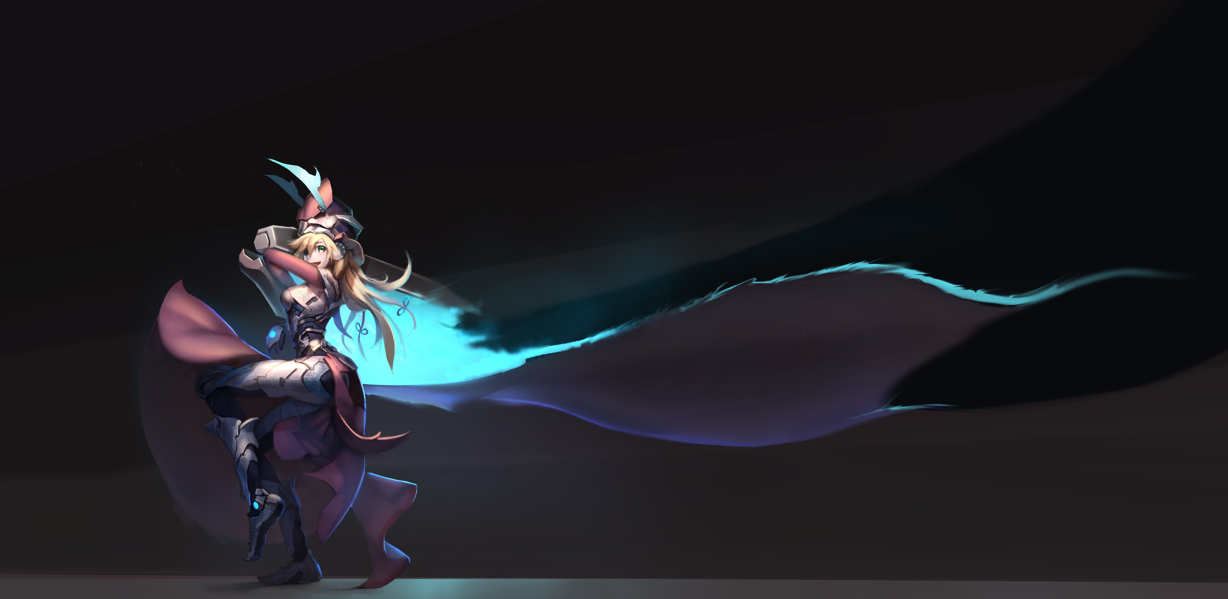 Touhou: Yakumo Yukari in battle HD Wallpaper