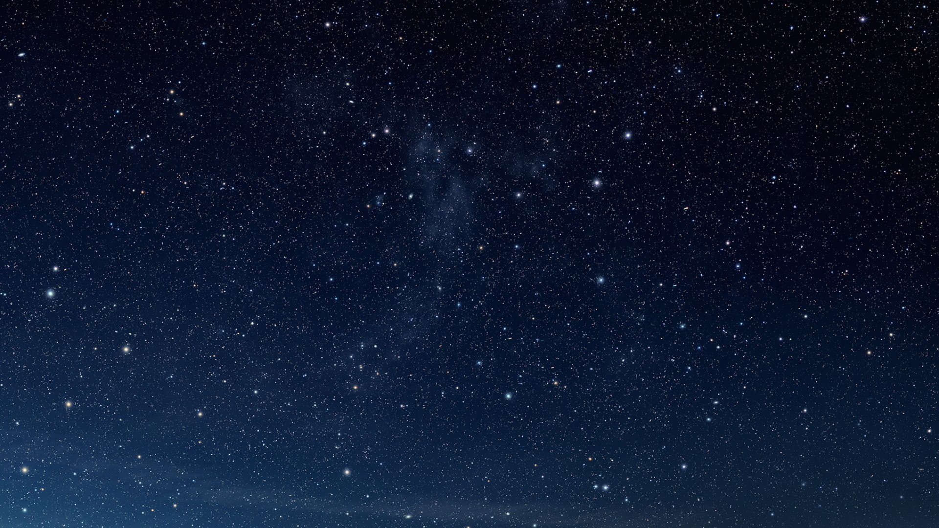 Starry night sky with constellations HD Wallpaper