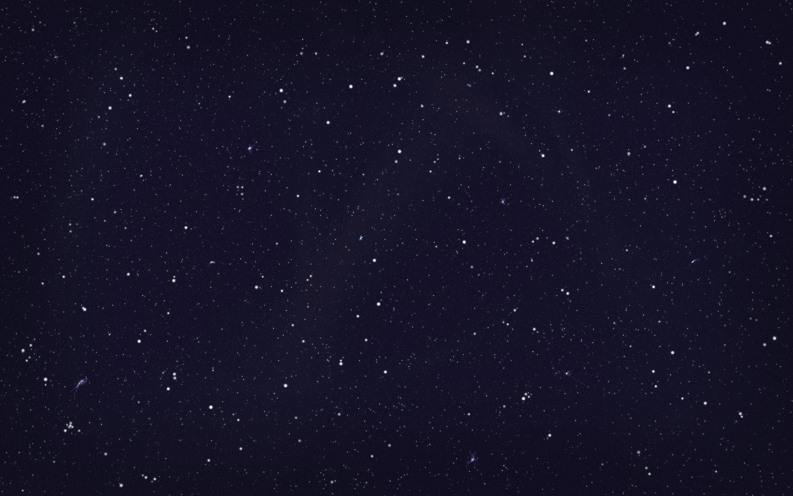 A dark night sky filled with countless stars HD Wallpaper