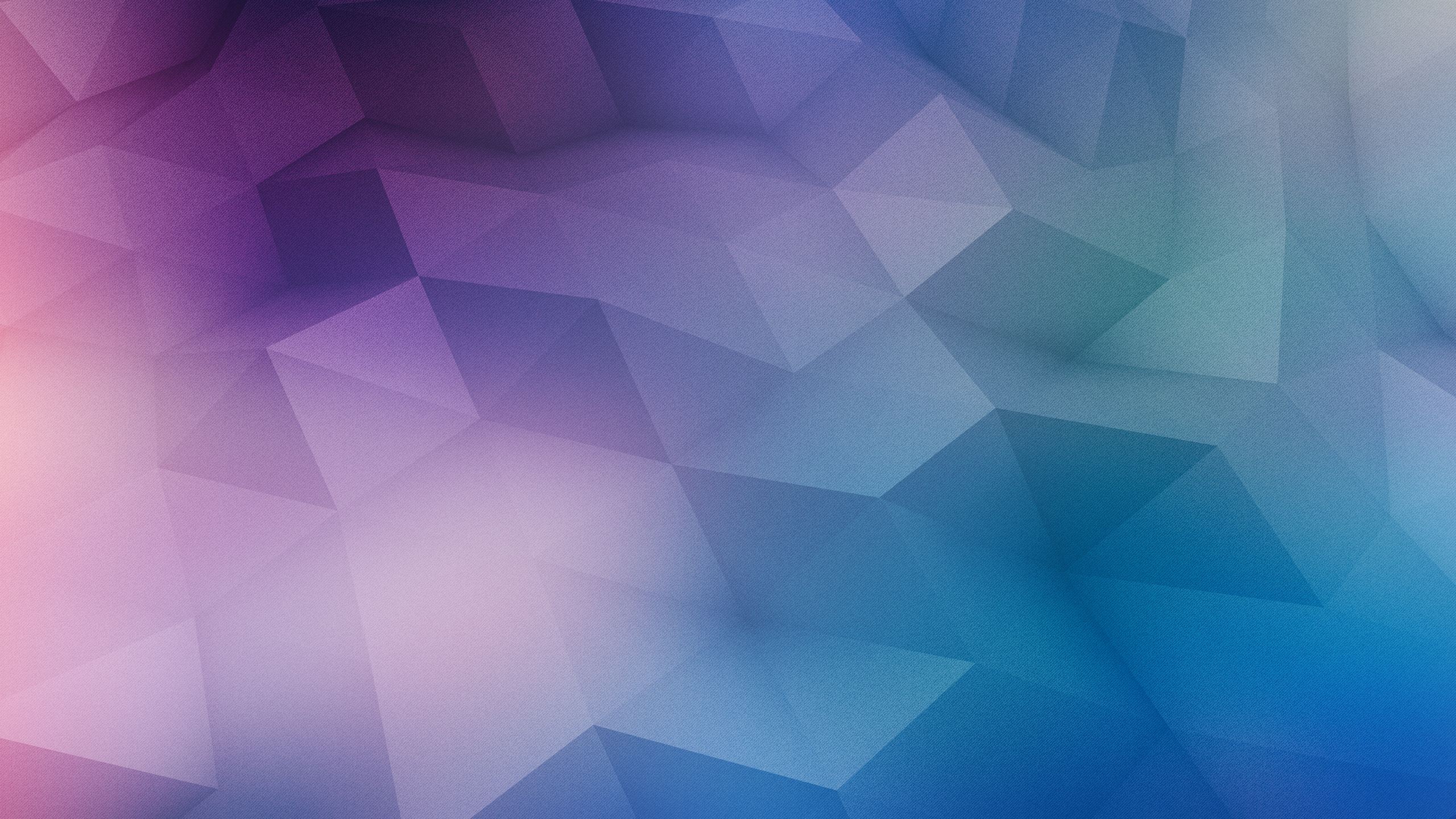 Low poly abstract texture with purple and blue gradient HD Wallpaper