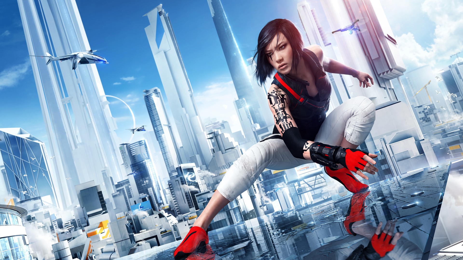 Faith Connors in Mirror's Edge Catalyst HD Wallpaper