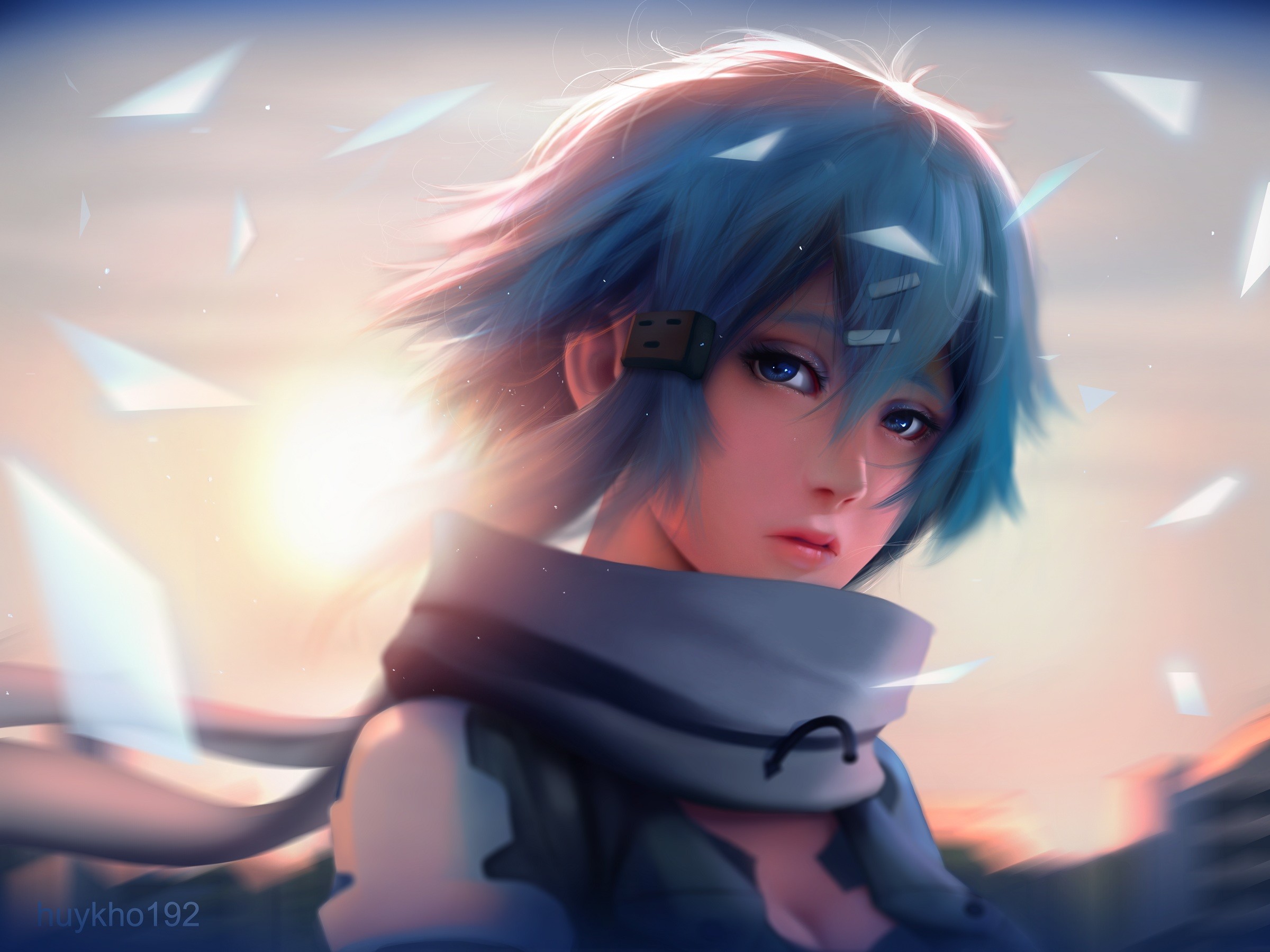 Asada Shino from Sword Art Online HD Wallpaper