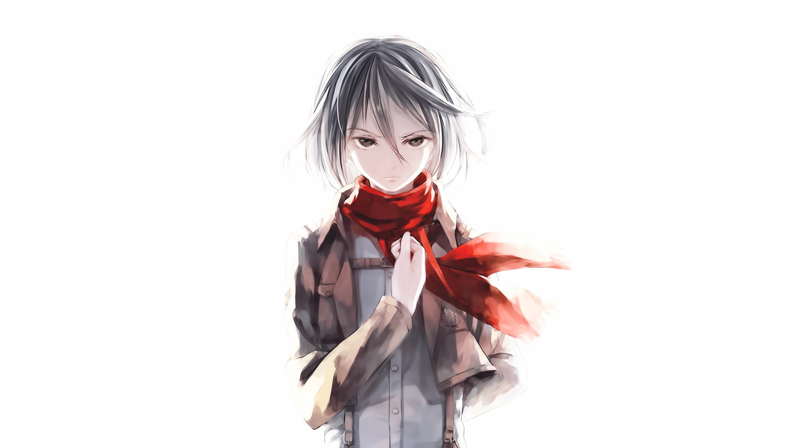 Mikasa Ackerman from Shingeki no Kyojin HD Wallpaper