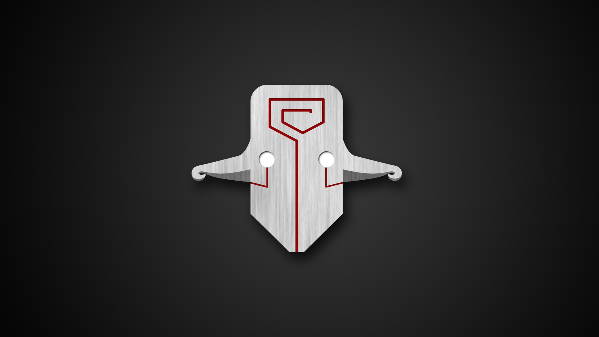 Juggernaut Dota 2 minimalist logo HD Wallpaper