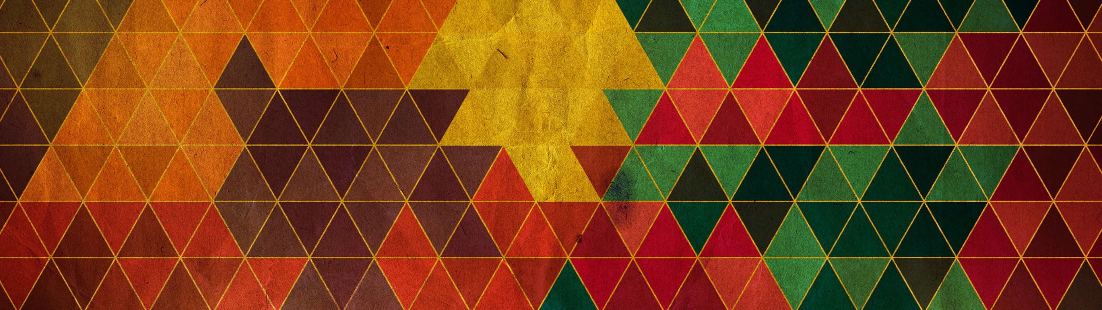Abstract geometric pattern with triangles HD Wallpaper