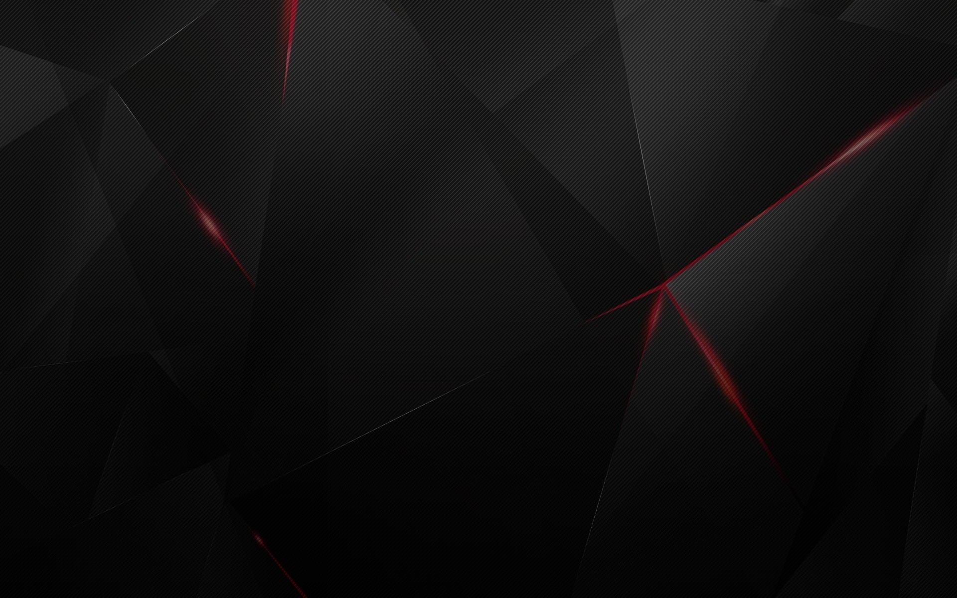 Abstract geometric digital art with red accents HD Wallpaper