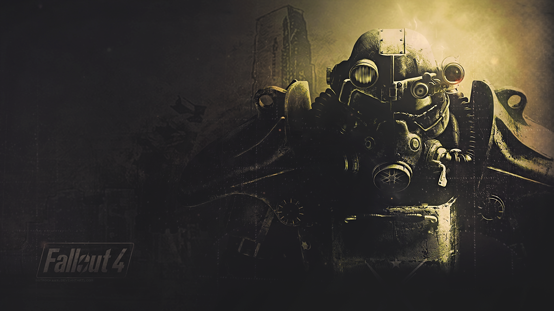 Fallout 4 Power Armor HD Wallpaper