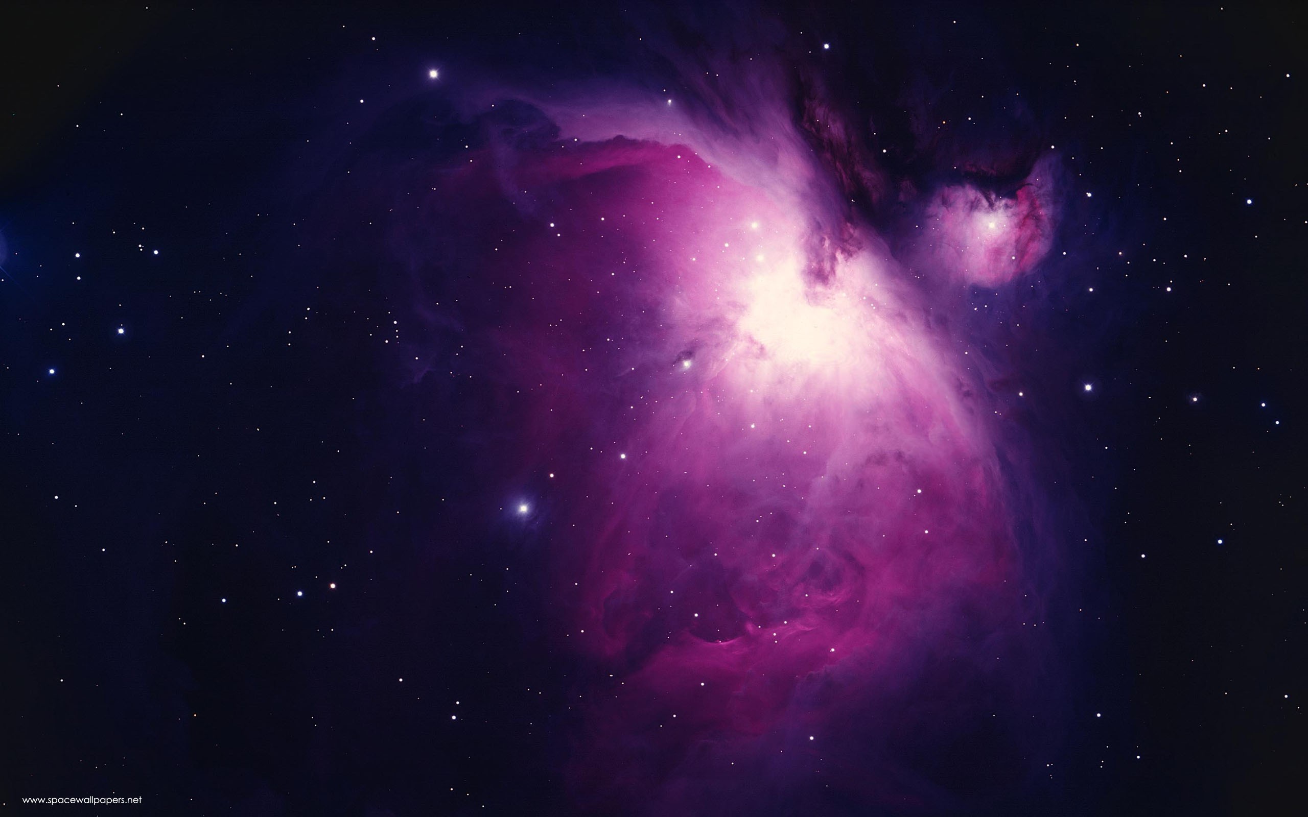 Orion Nebula in deep space with stars HD Wallpaper