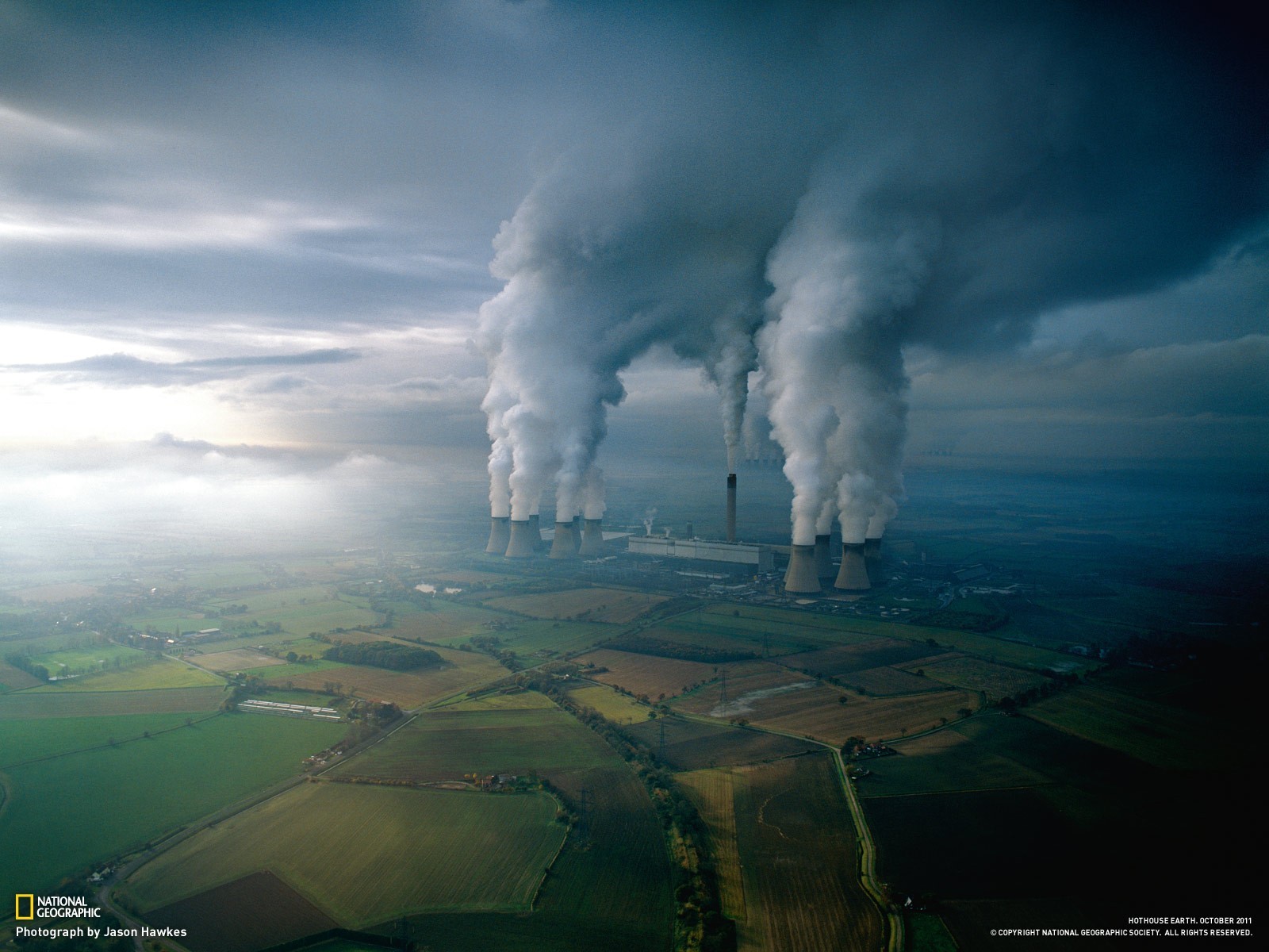 National Geographic: Hothouse Earth by Jason Hawkes HD Wallpaper