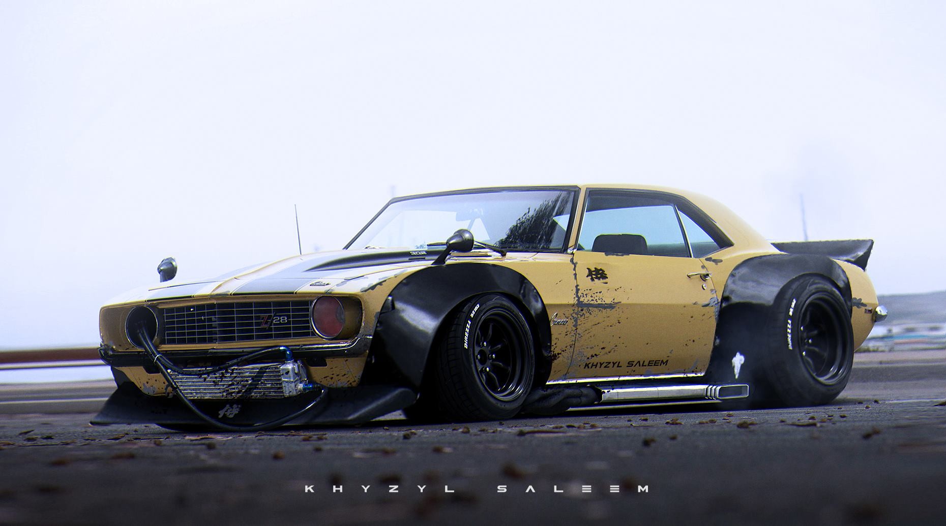 Khyzyl Saleem, Chevrolet, Camaro, car, JDM, RS Watanabe, Chevrolet Camaro Z28 HD Wallpaper