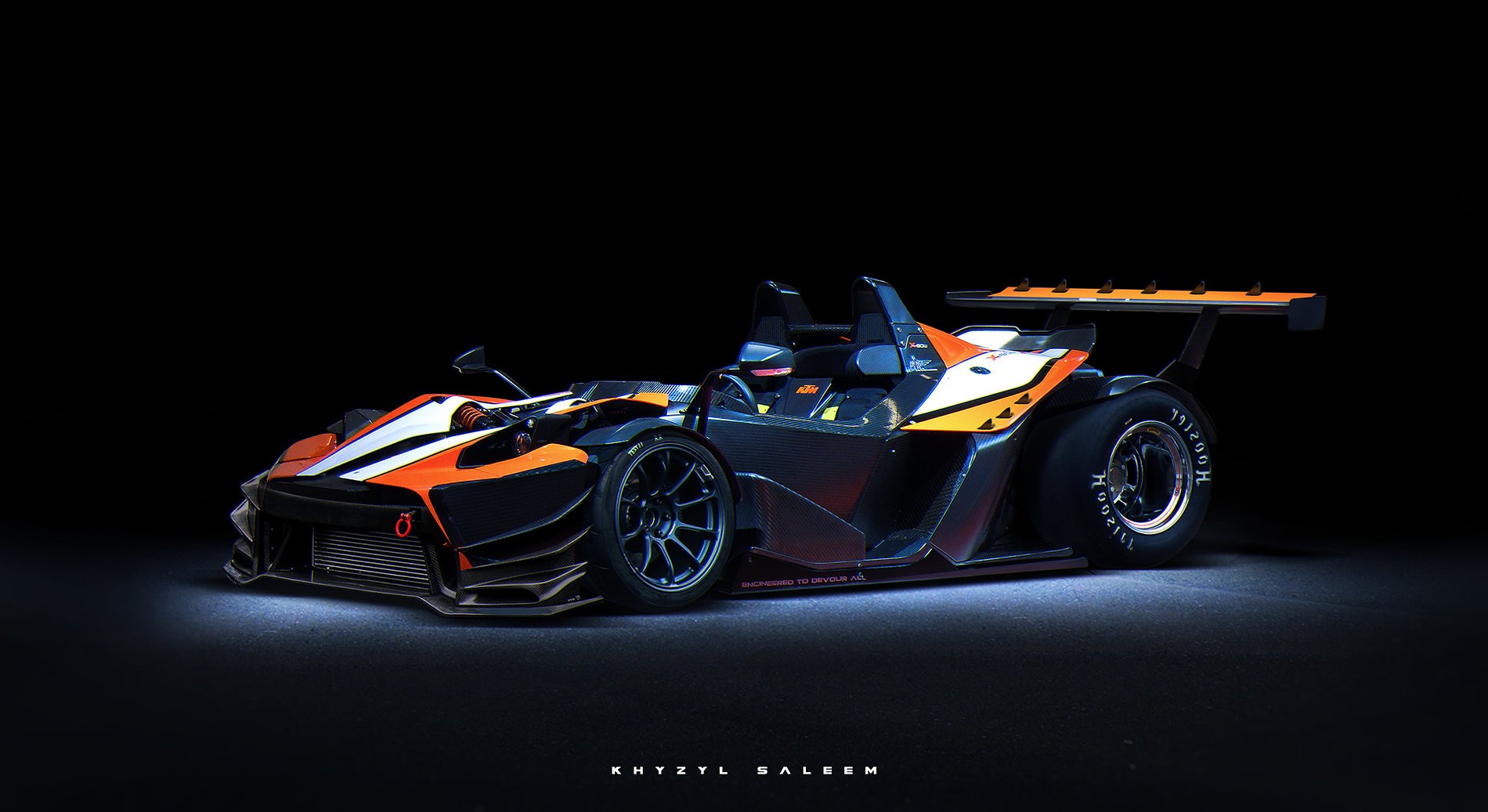 KTM X-Bow GT2 race car by Khyzyl Saleem HD Wallpaper