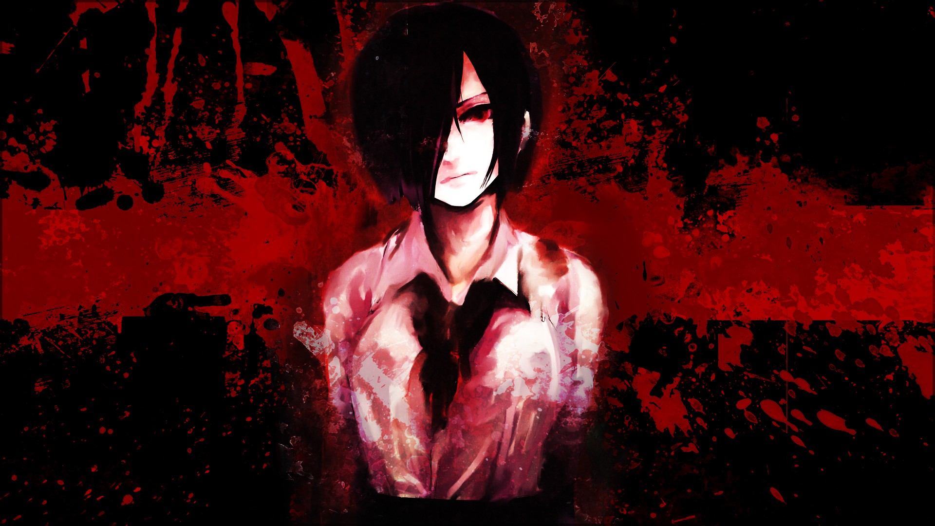 Touka Kirishima from Tokyo Ghoul HD Wallpaper