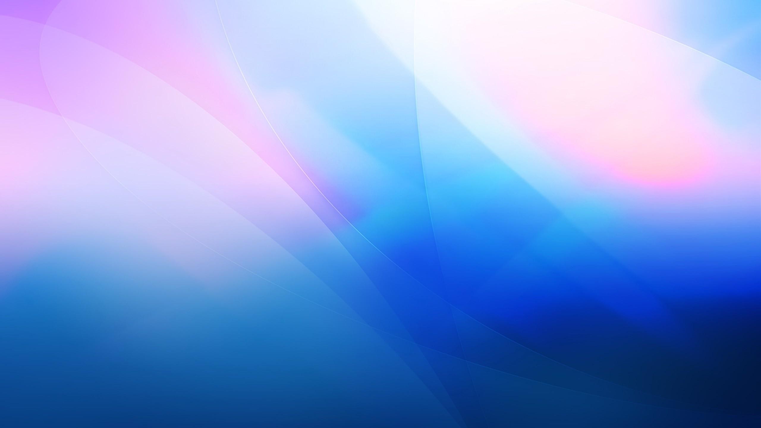 Abstract blue and pink light streaks HD Wallpaper