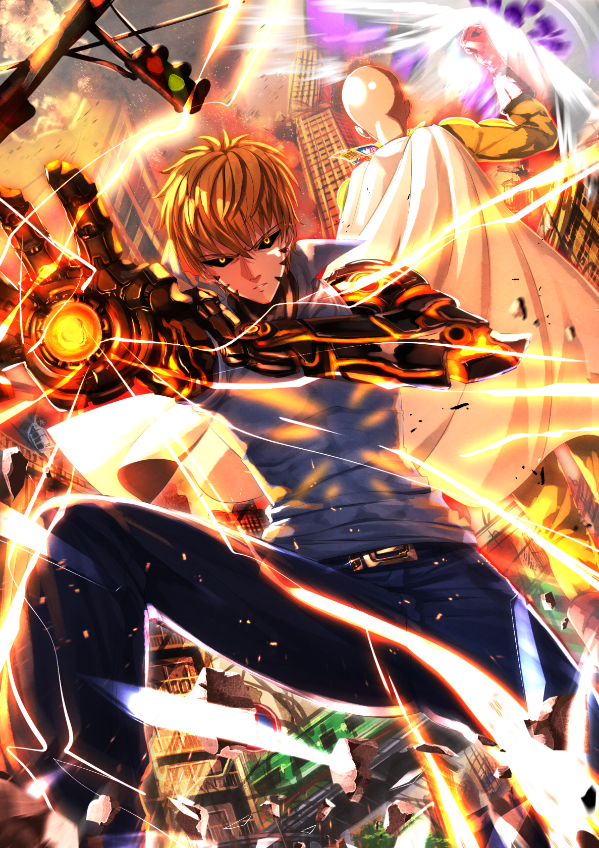 One-Punch Man, Genos HD Wallpaper