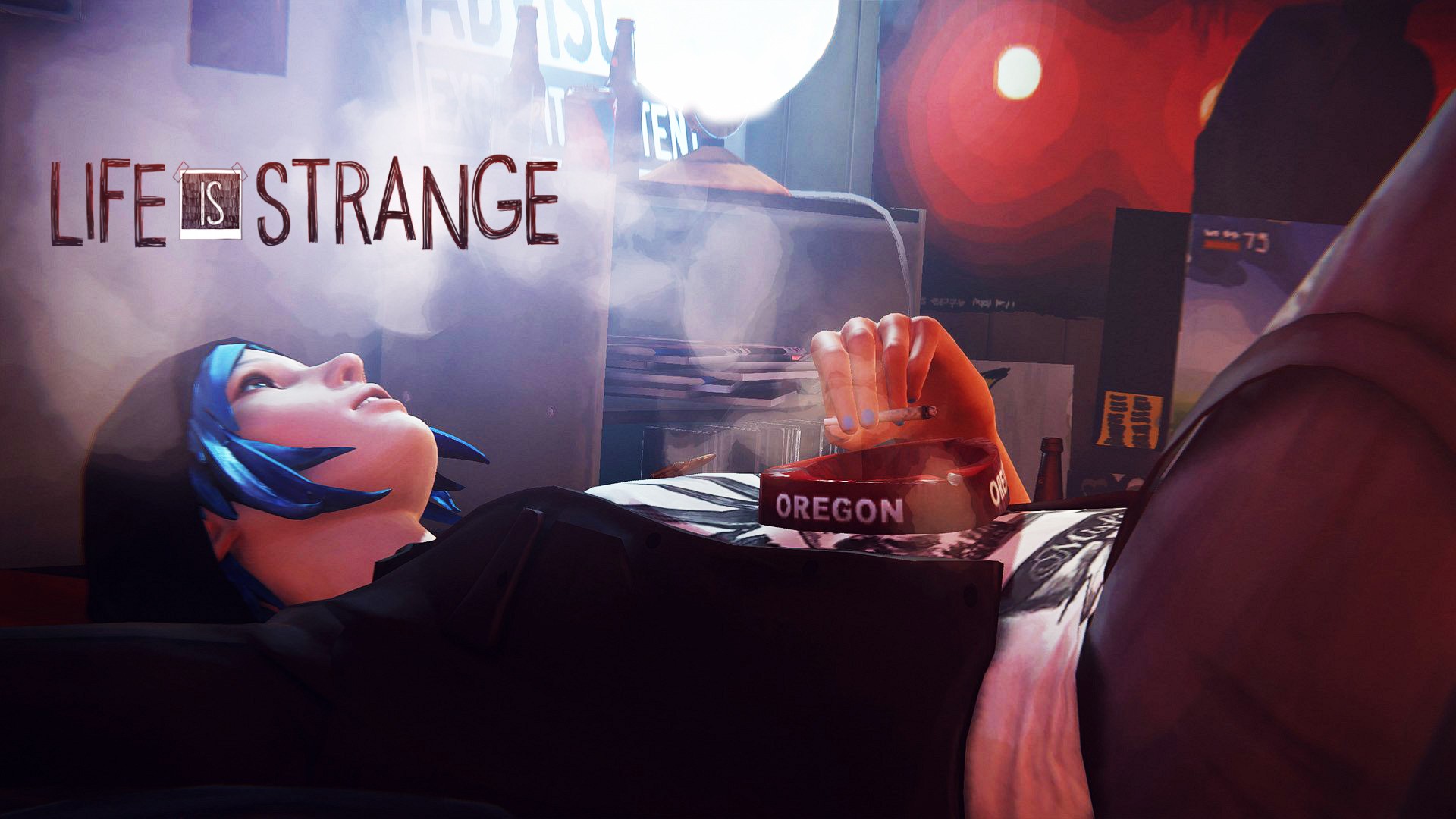 Life Is Strange Chloe Price Smoking HD Wallpaper