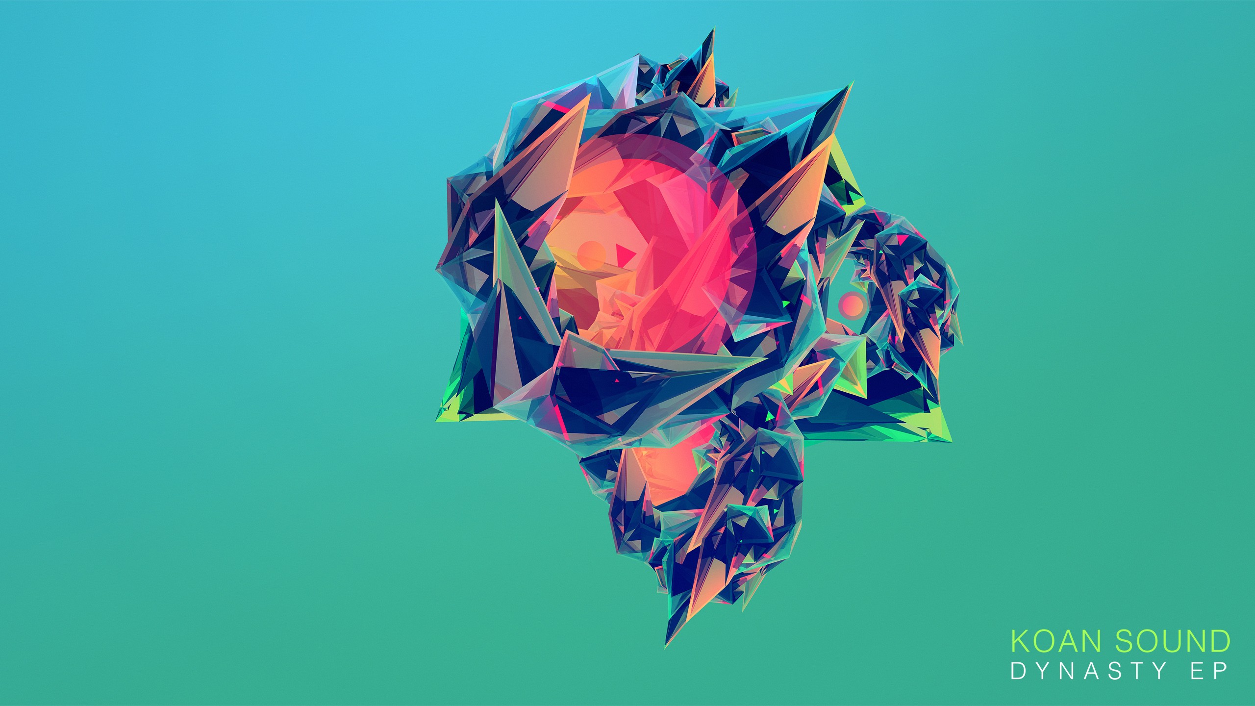 Koan Sound Dynasty EP Abstract Geometric Art HD Wallpaper