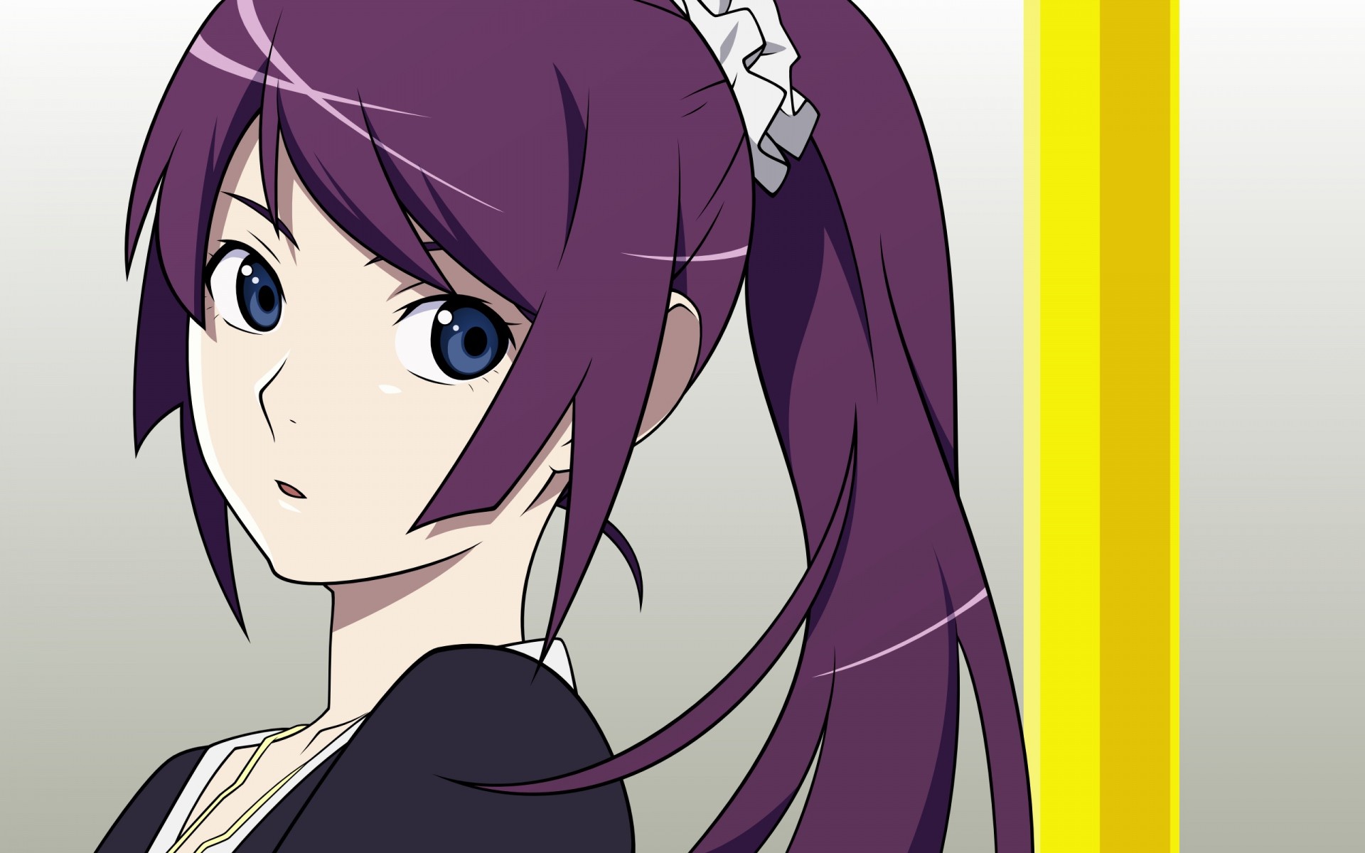 Senjougahara Hitagi from Monogatari Series HD Wallpaper