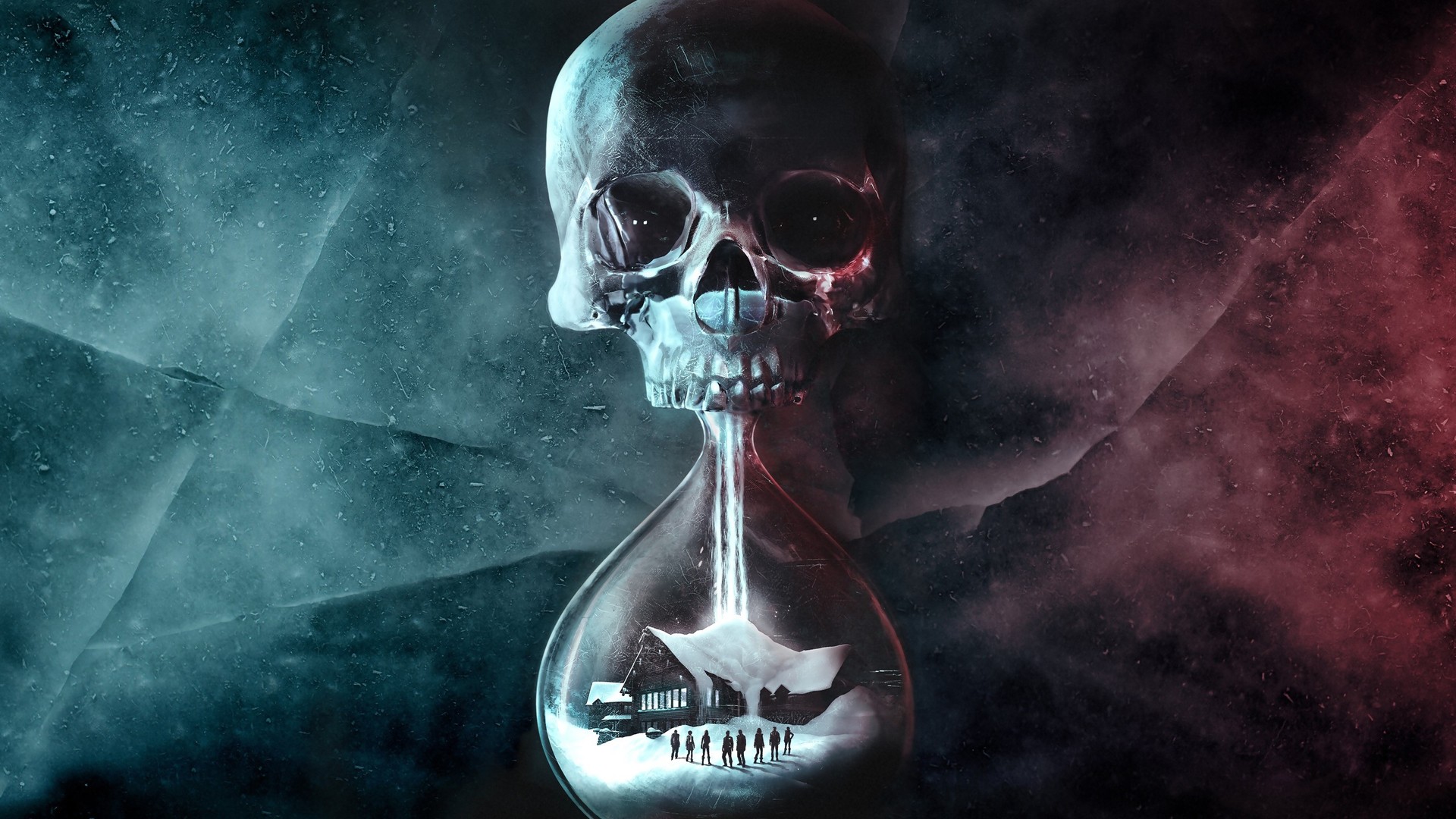 Until Dawn Hourglass Skull HD Wallpaper