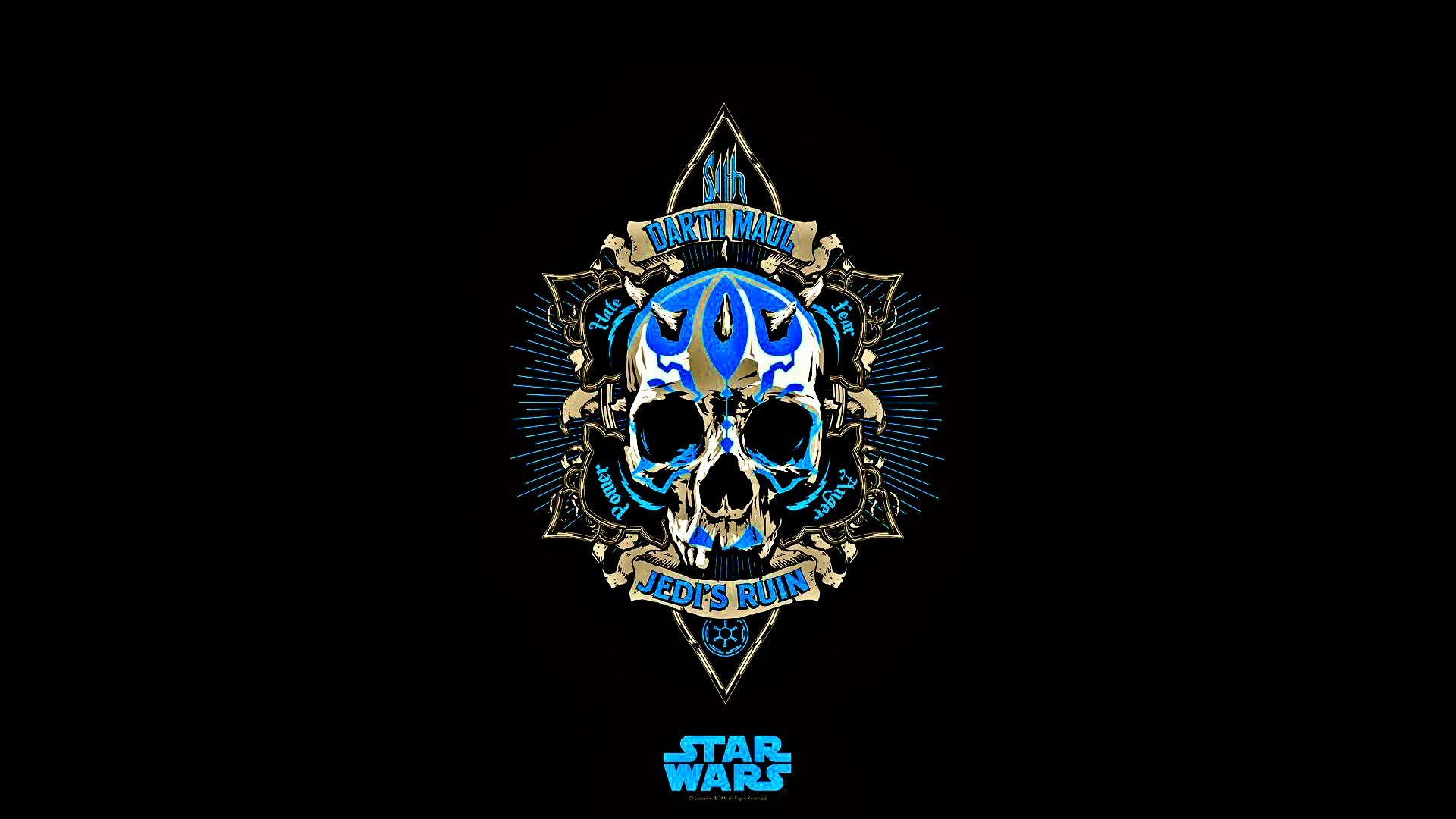 Darth Maul Skull Jedi's Ruin Star Wars HD Wallpaper