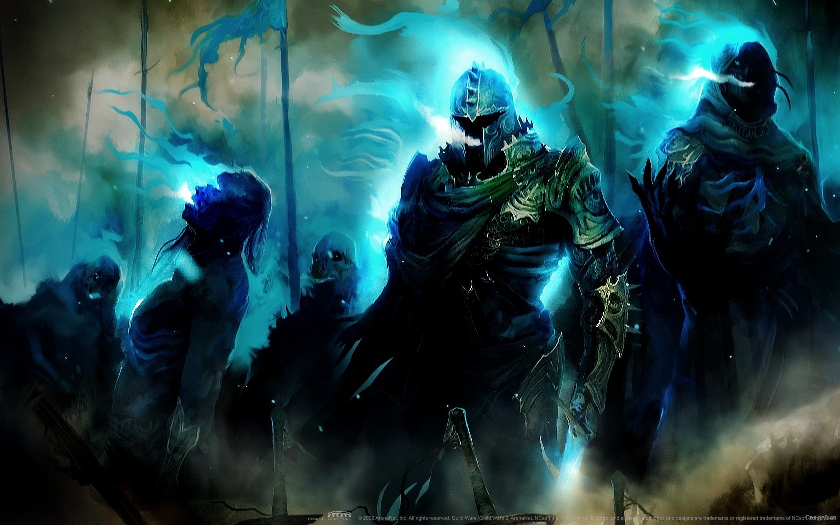 Guild Wars 2 spectral warriors HD Wallpaper