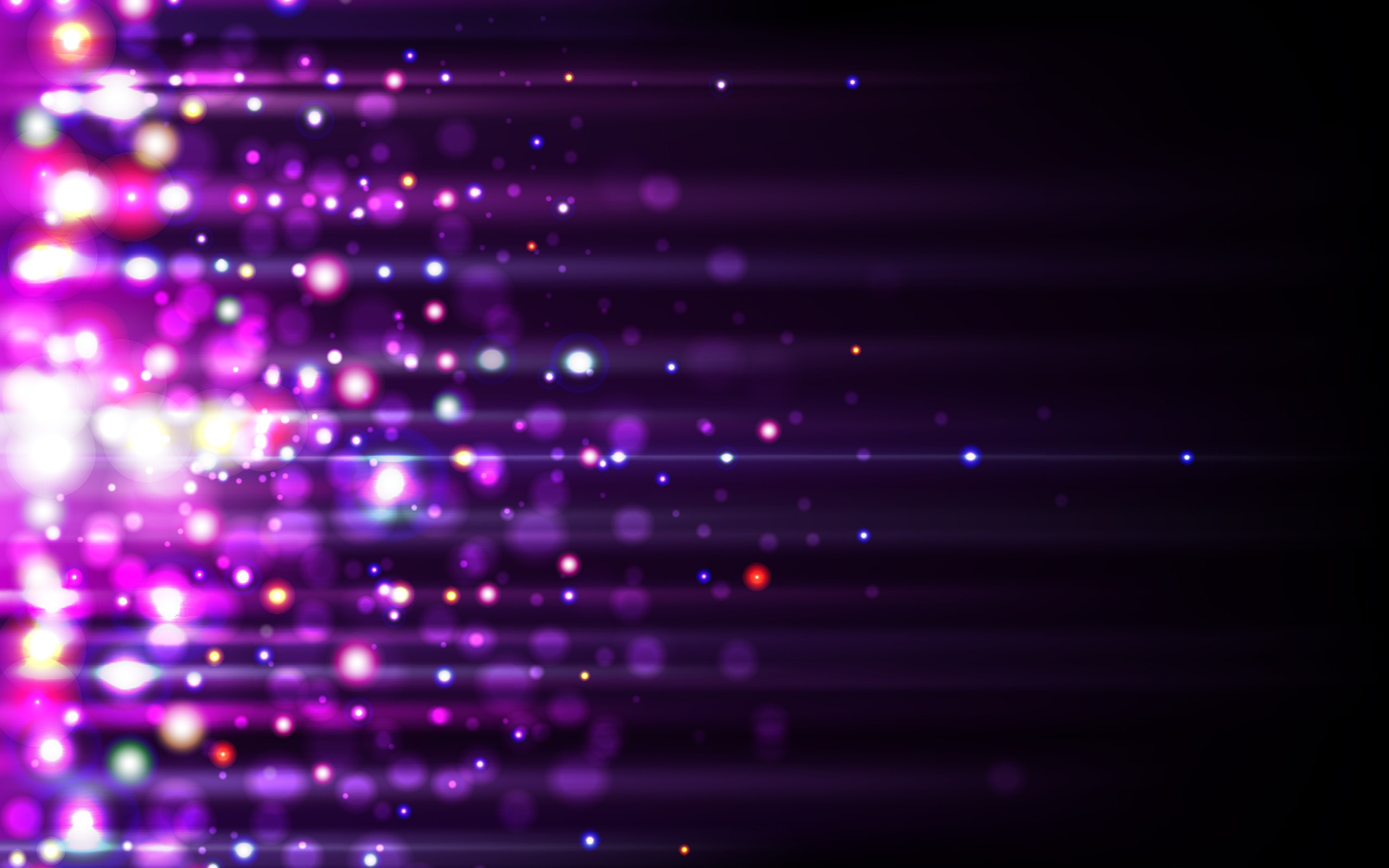 Purple abstract background with bokeh lights HD Wallpaper
