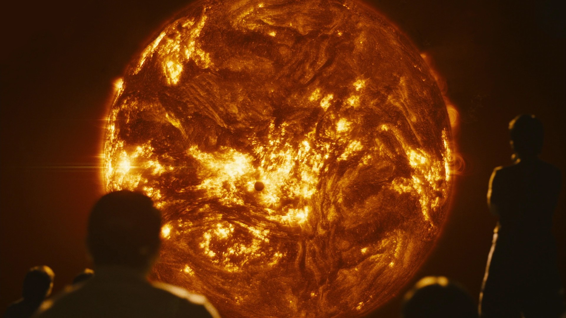 Mercury transiting the Sun HD Wallpaper
