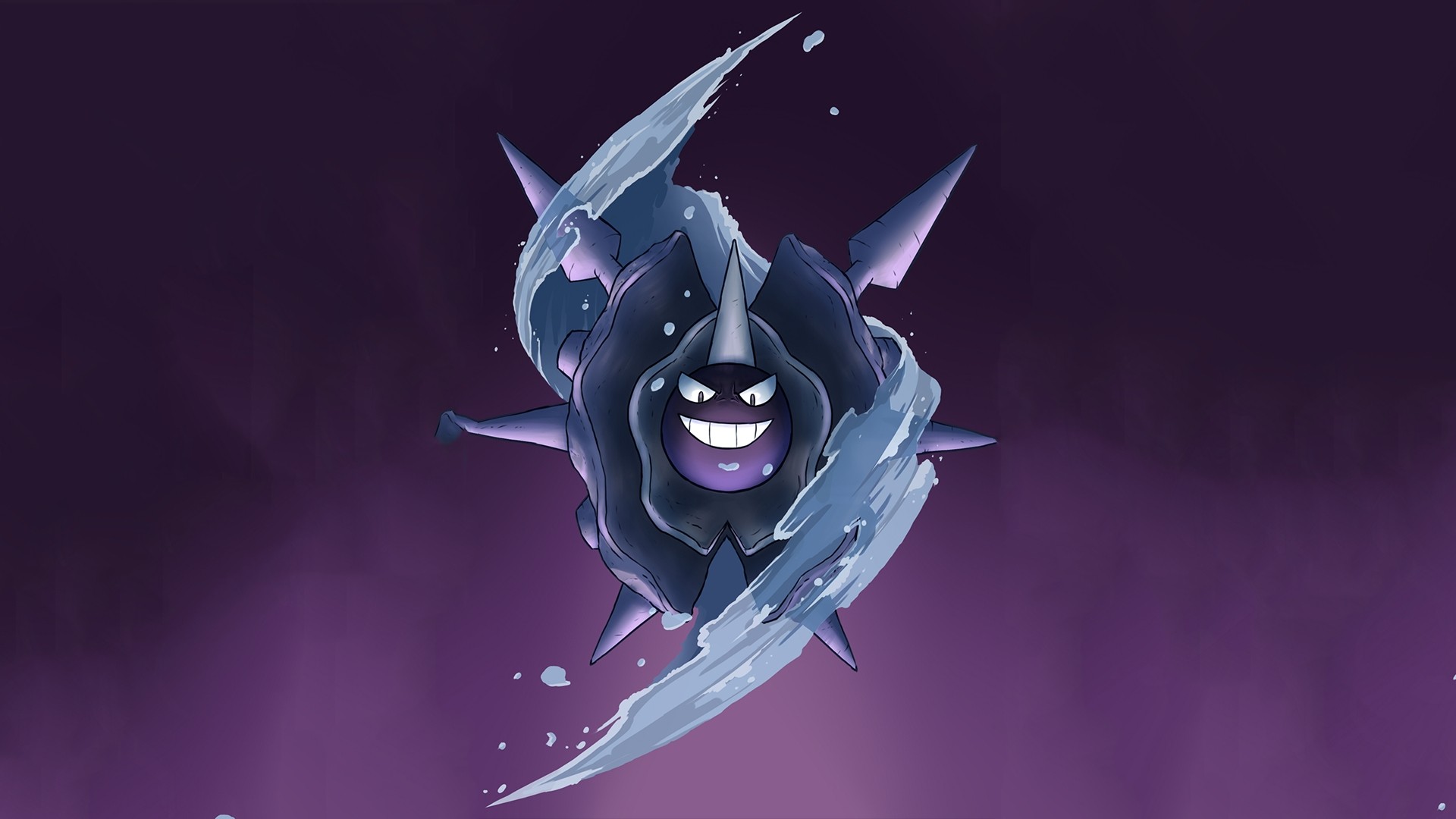 Cloyster Pokémon with Water Attack HD Wallpaper