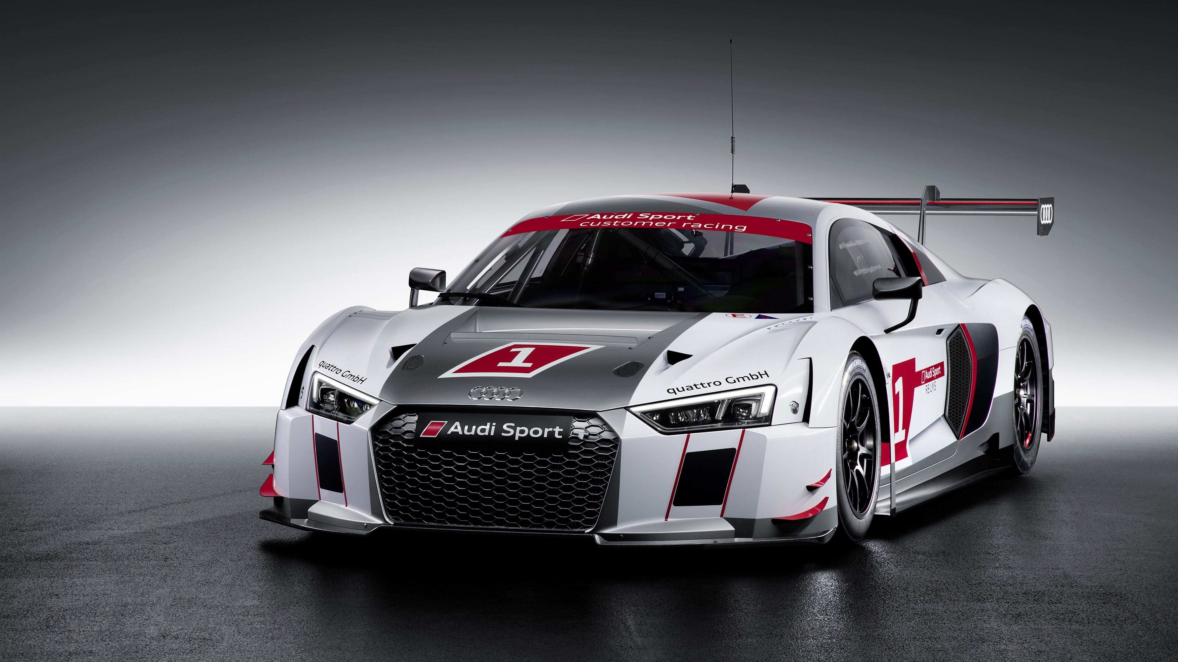 Audi R8 LMS GT3 race car HD Wallpaper