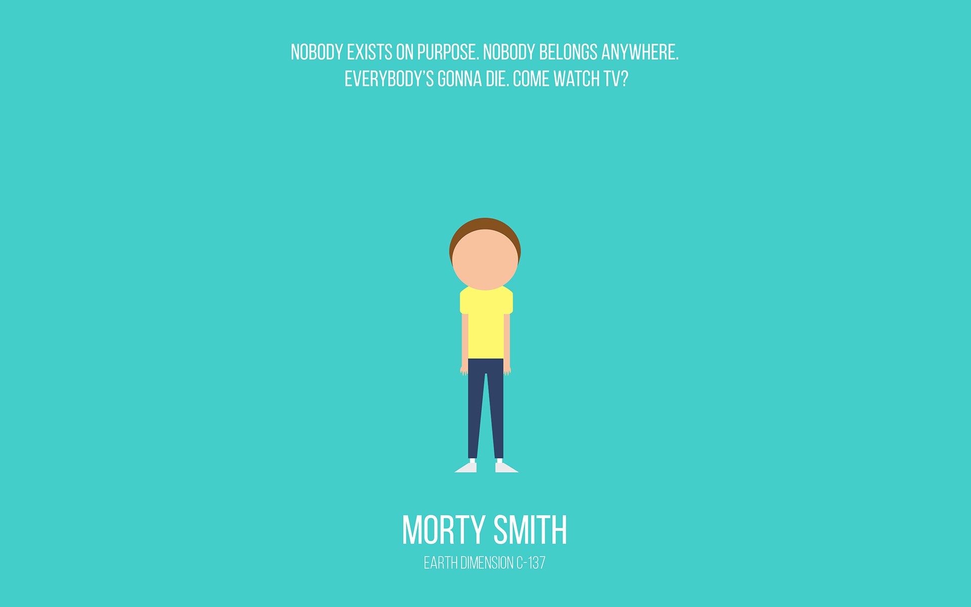 Morty Smith from Rick and Morty HD Wallpaper