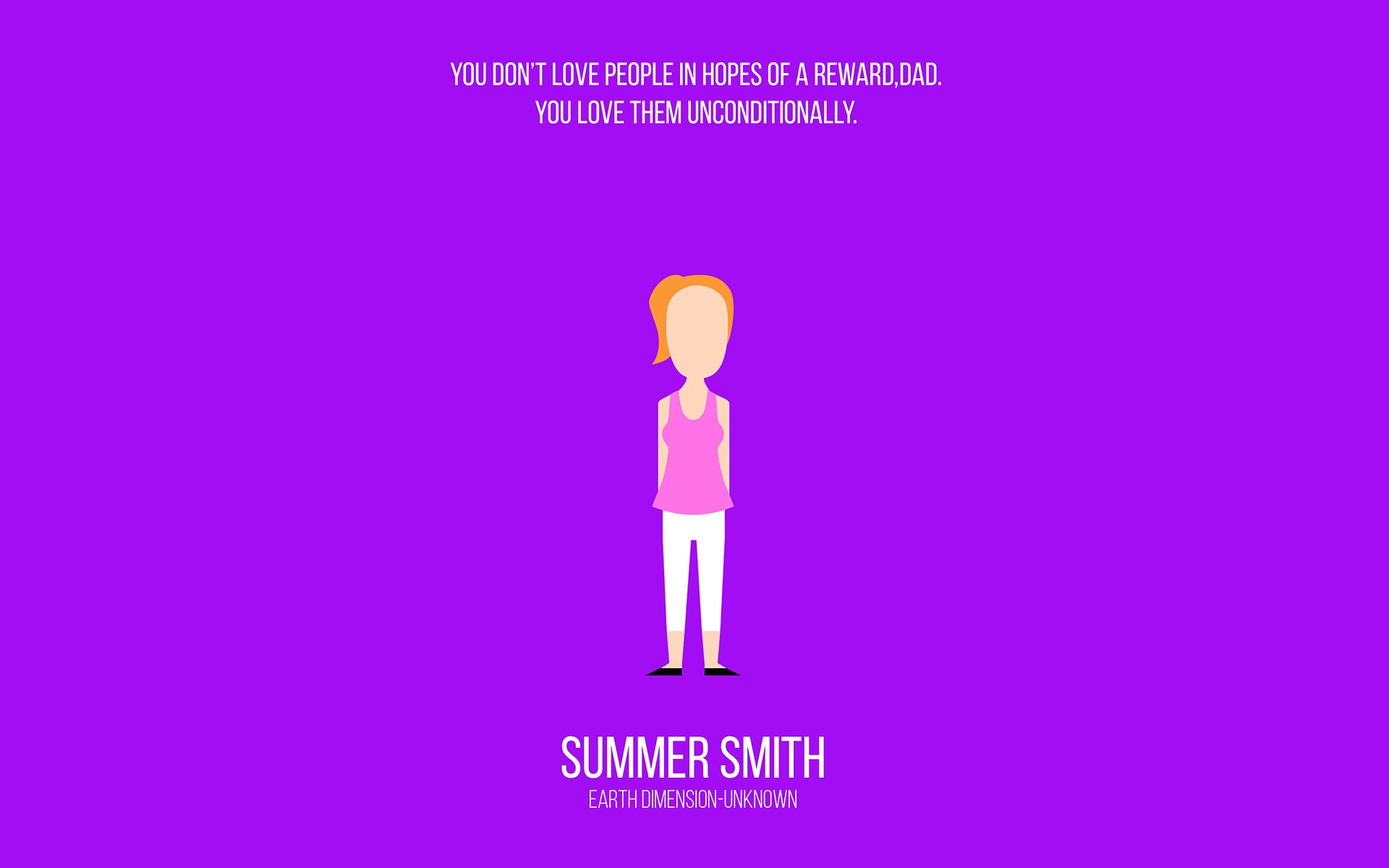 Summer Smith from Rick and Morty HD Wallpaper