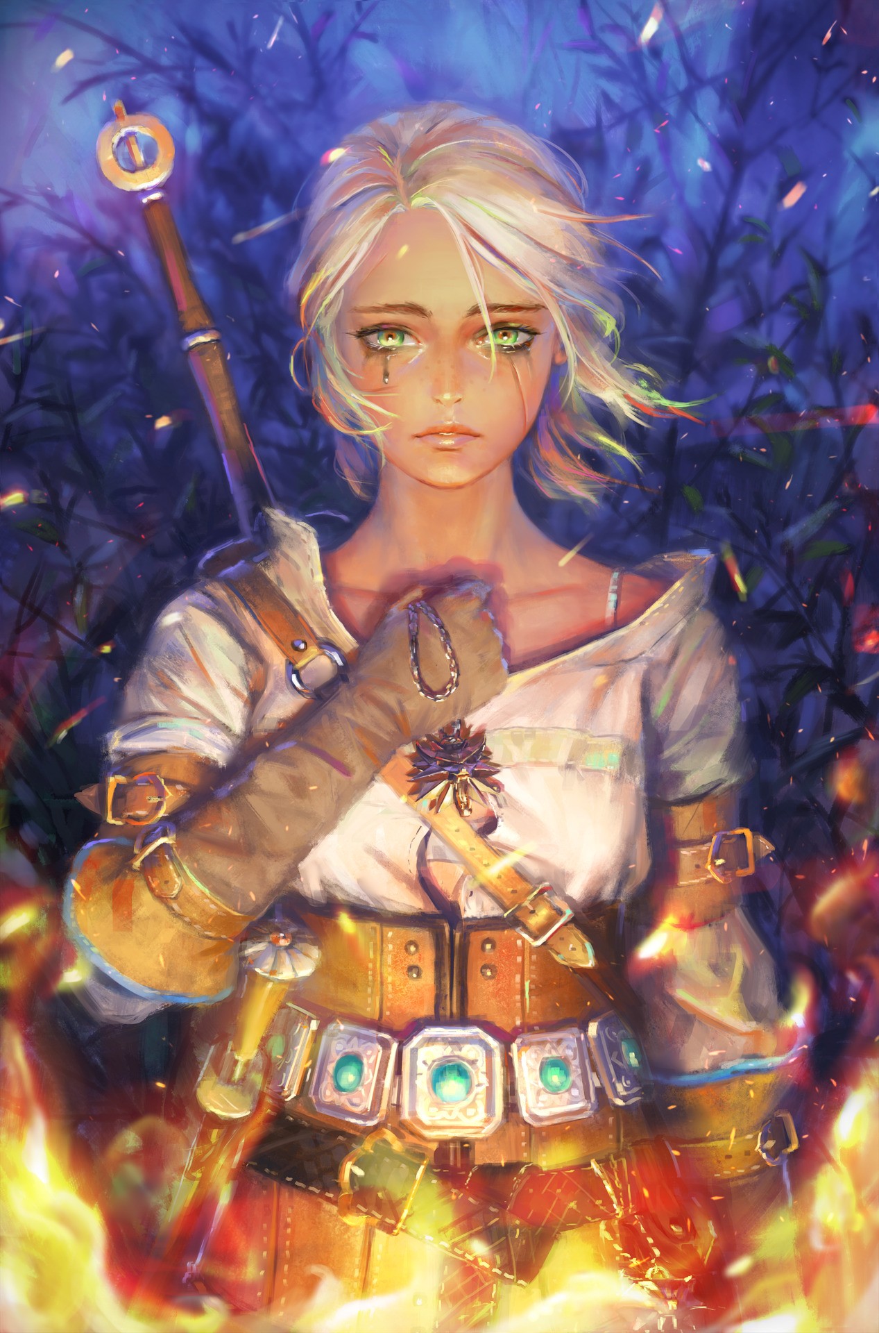 Ciri from The Witcher 3: Wild Hunt HD Wallpaper